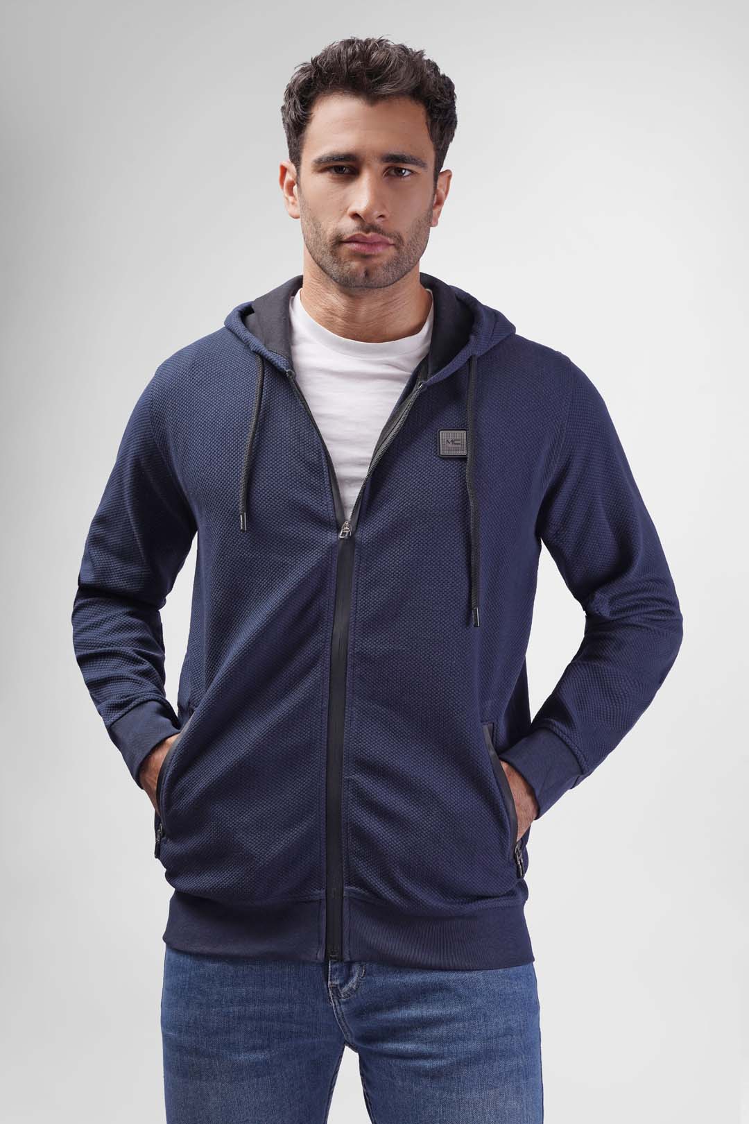Full Zipper Hoodie Sweatshirt