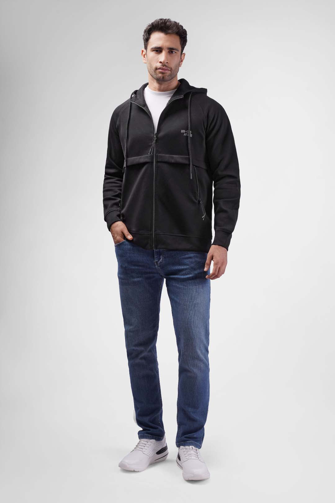 full zipper sweatshirt