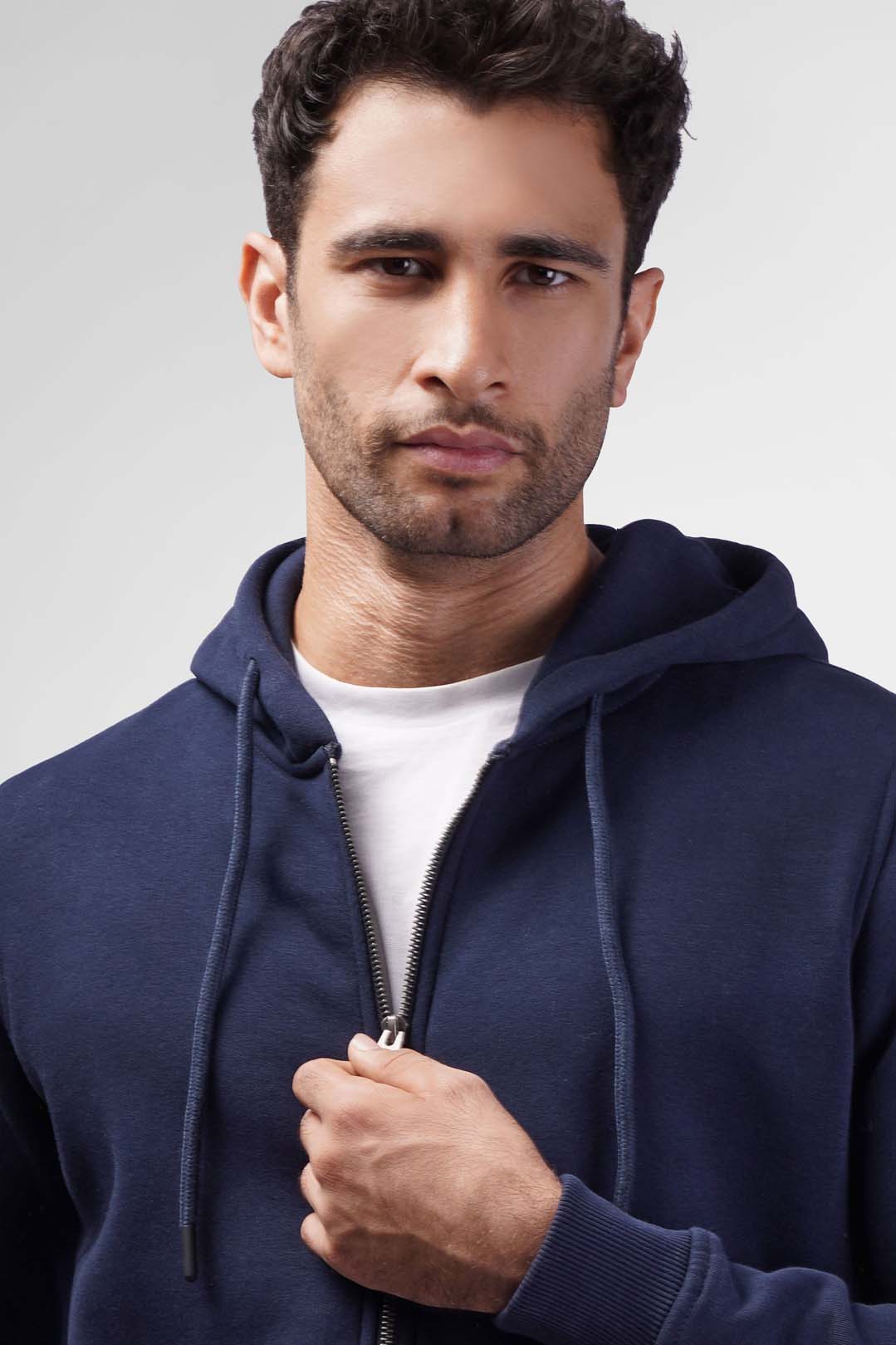 full zipper hoodie sweatshirt