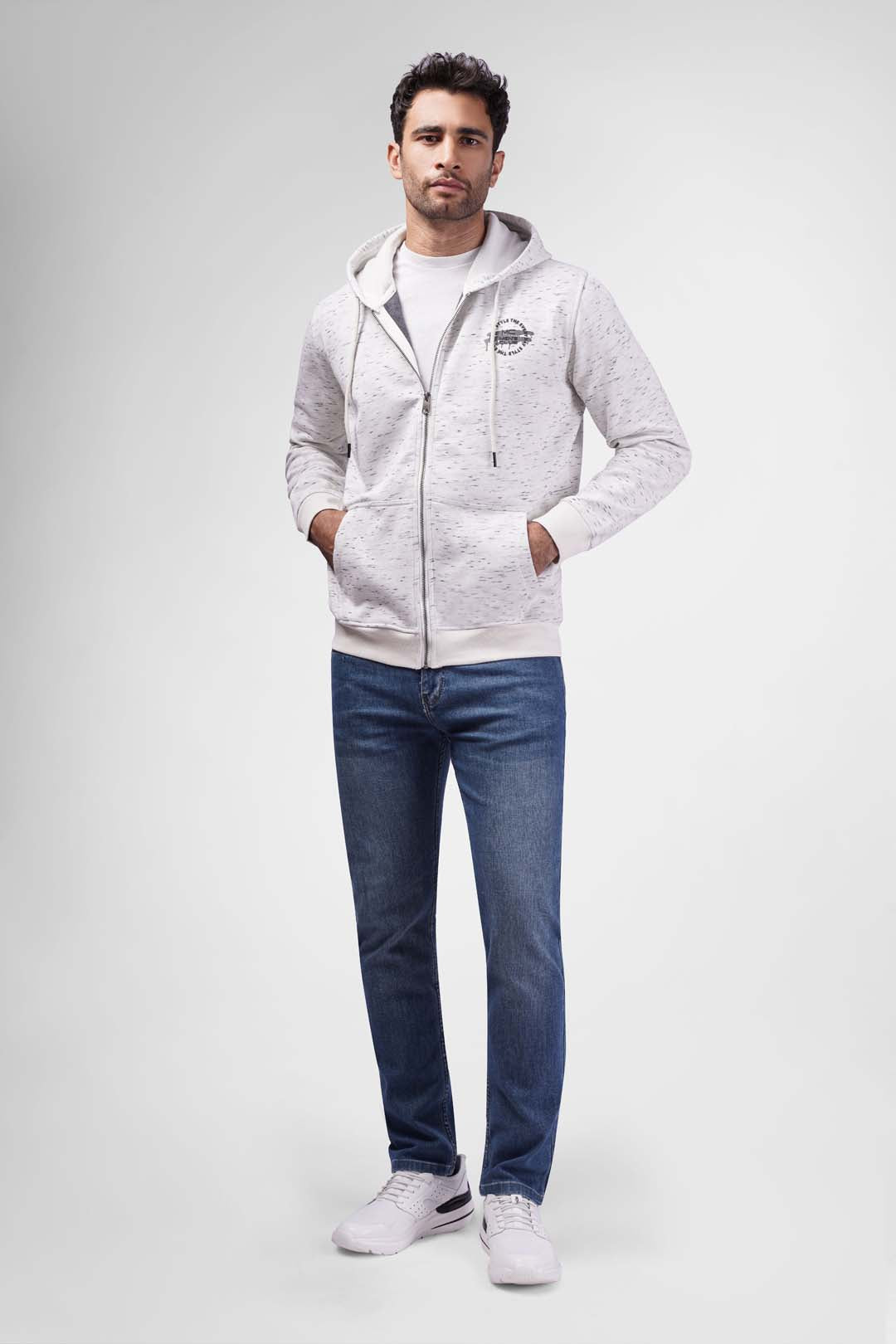 full zipper hoodie sweatshirt