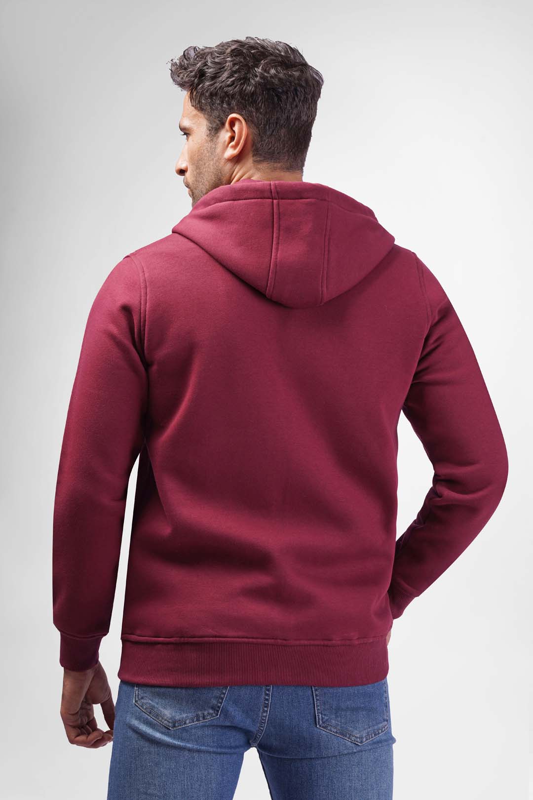 full zipper hoodie sweatshirt