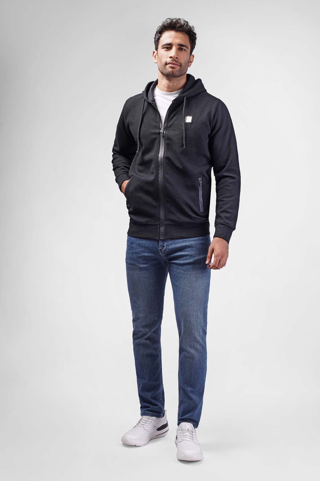Full Zipper Hoodie Sweatshirt