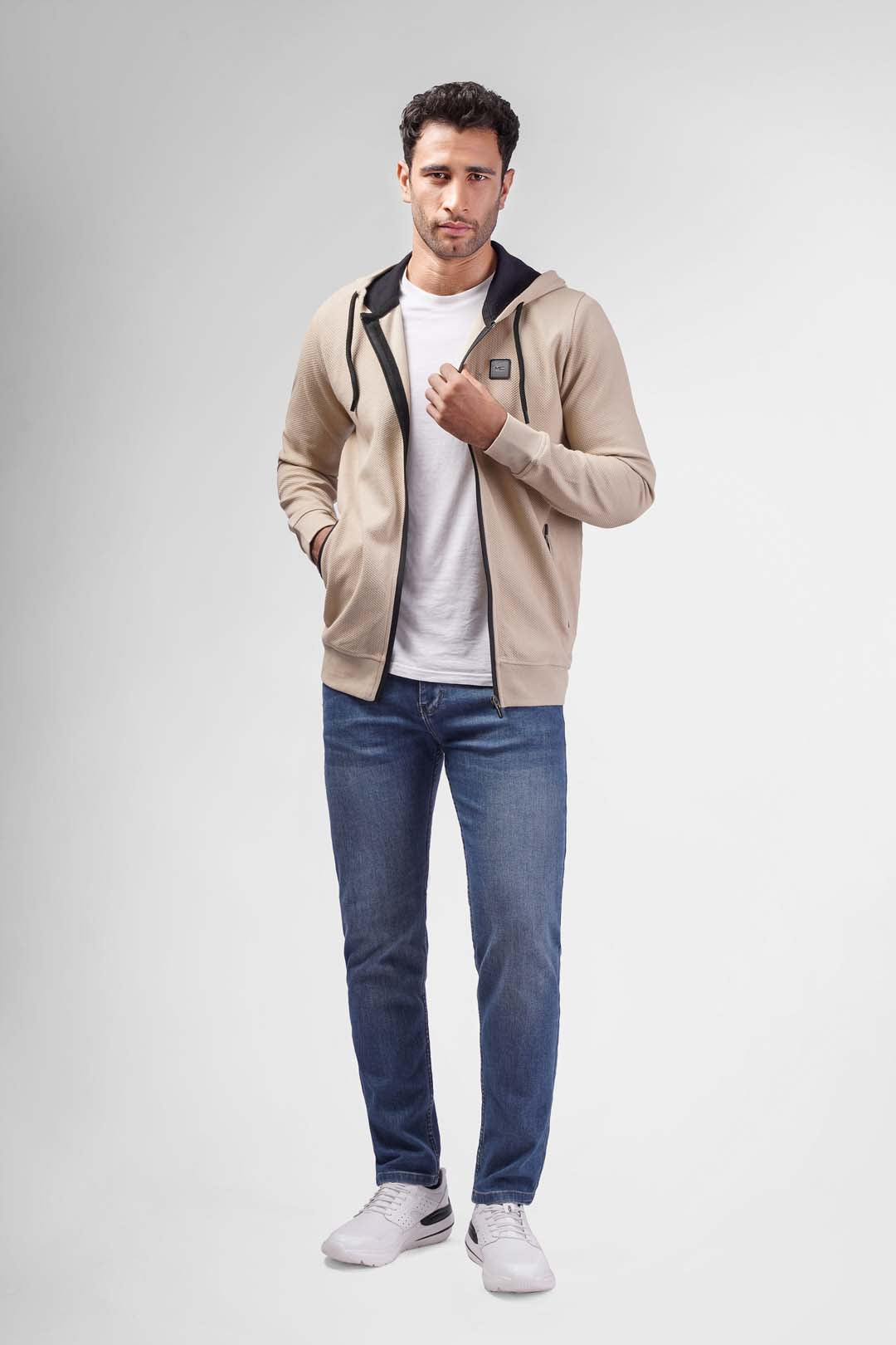 Full Zipper Hoodie Sweatshirt