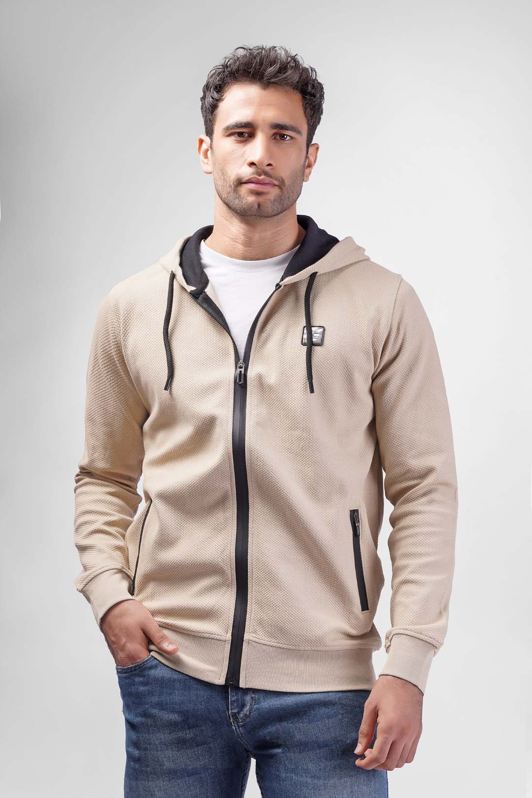 Full Zipper Hoodie Sweatshirt