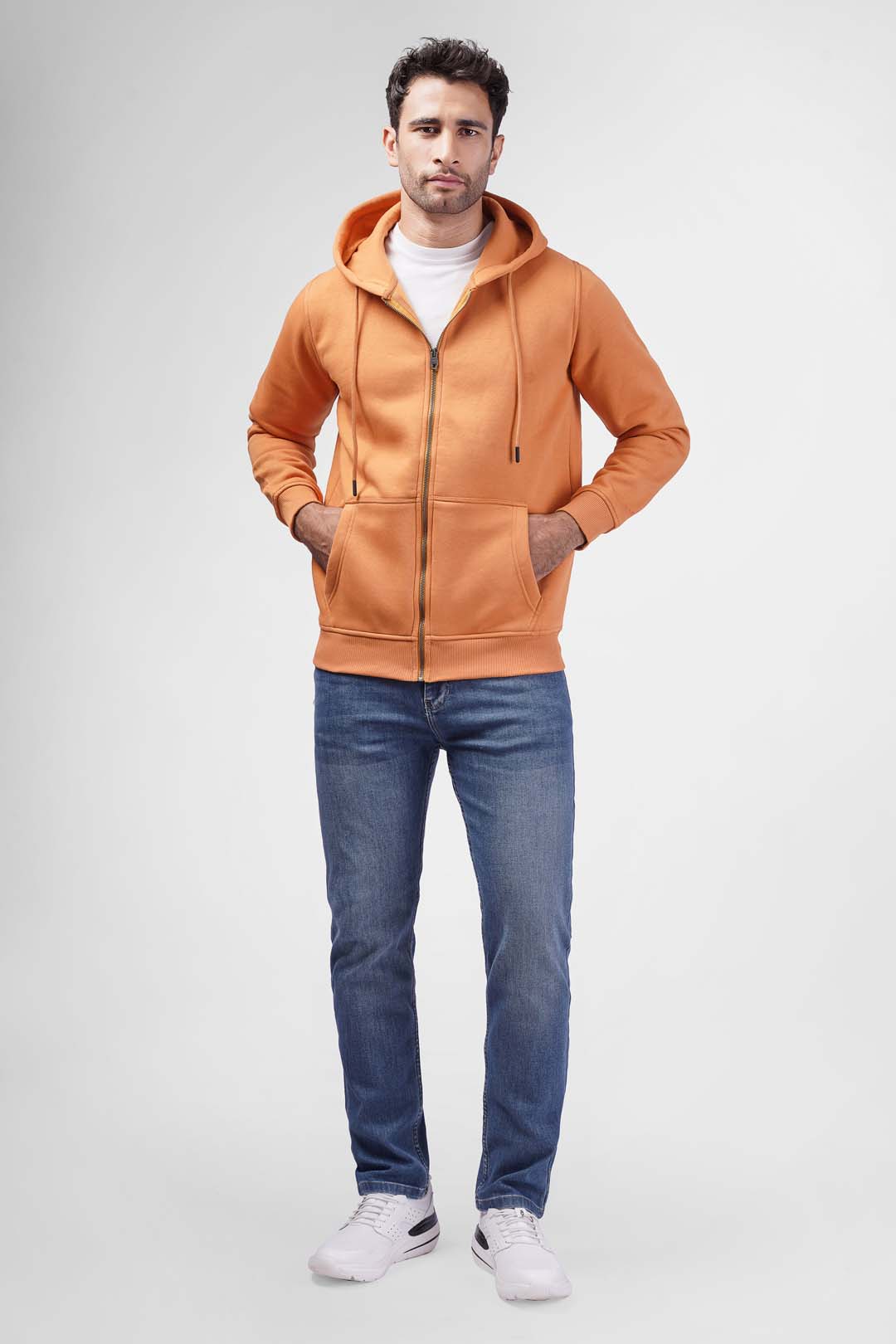 full zipper hoodie sweatshirt