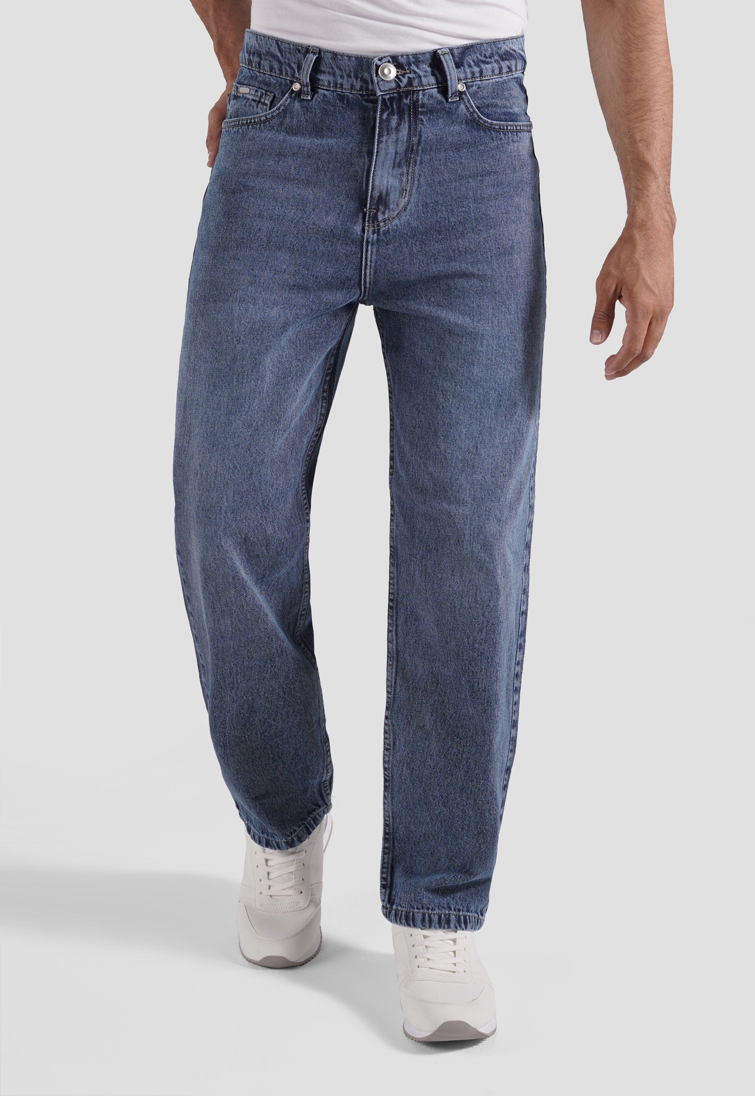 Wide Leg Denim Pant