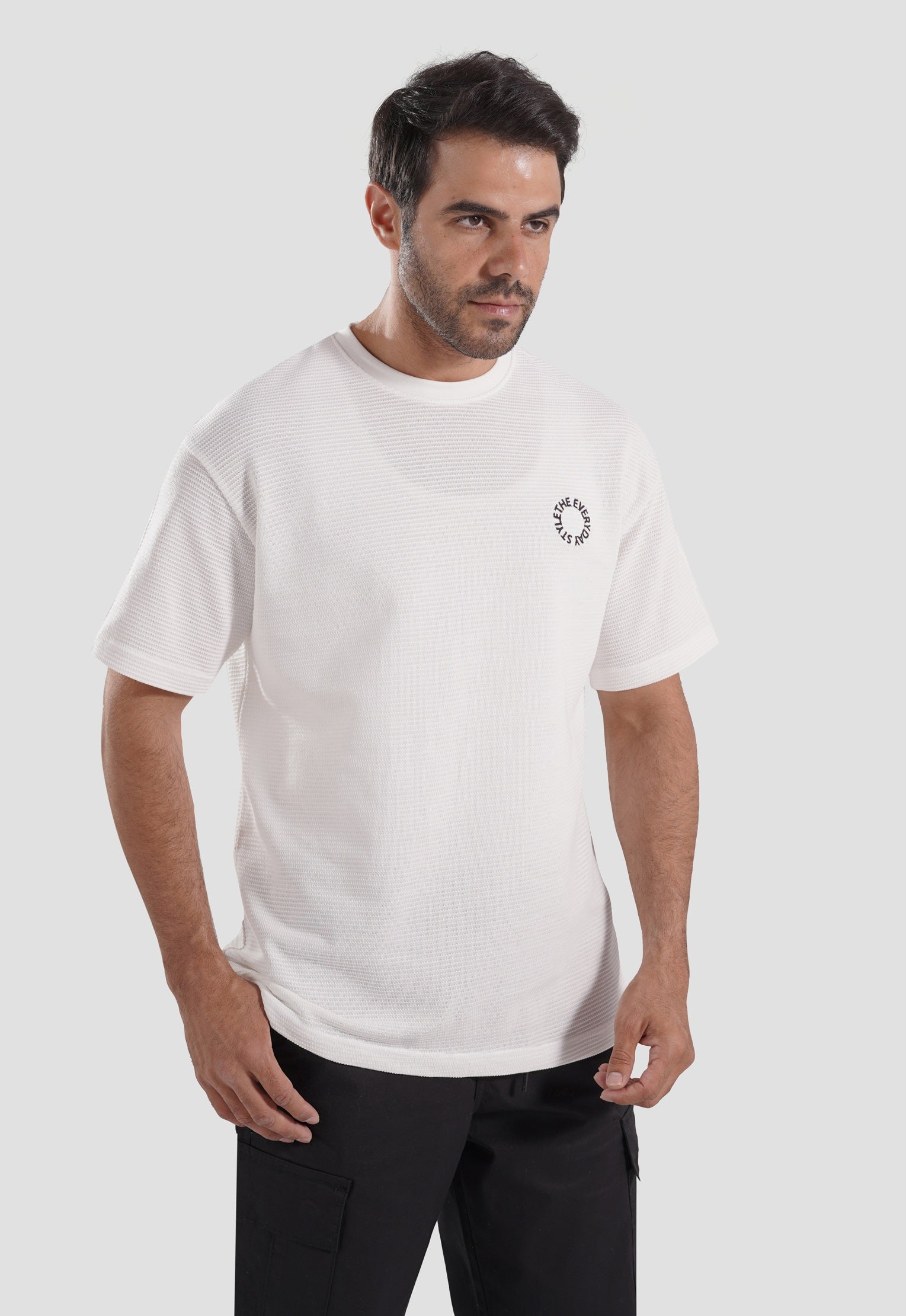 Crew Neck Over Size T-shirt