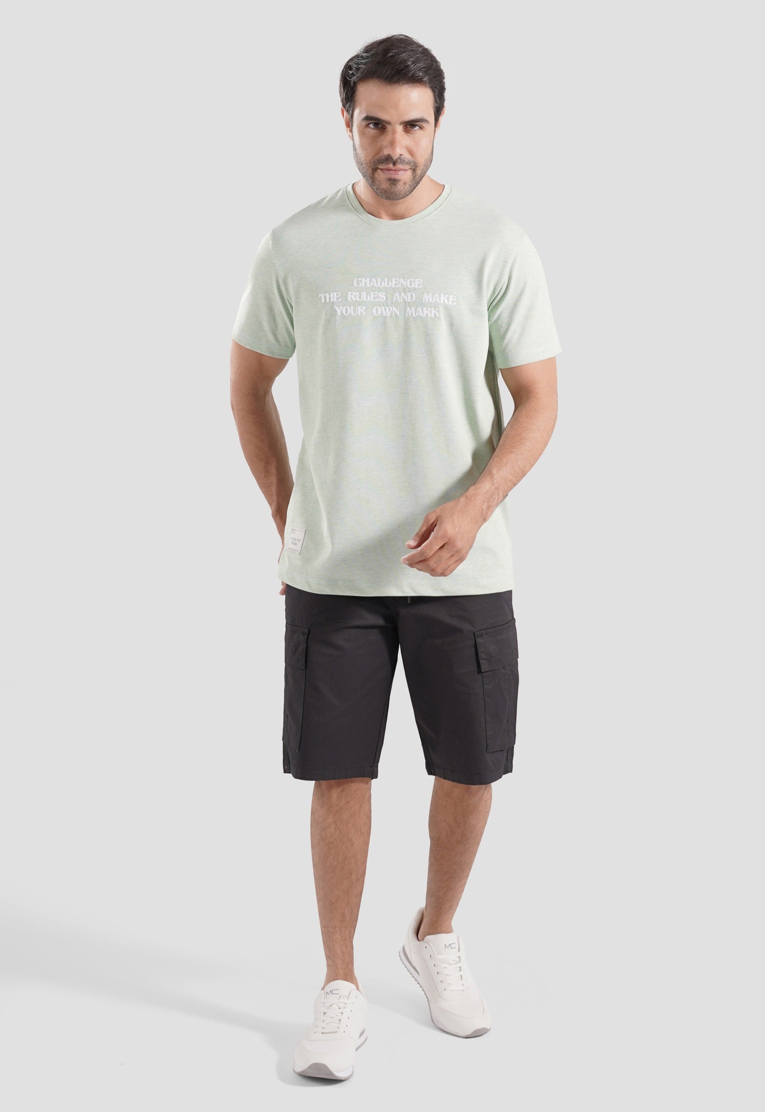Crew Neck Printed T-Shirt