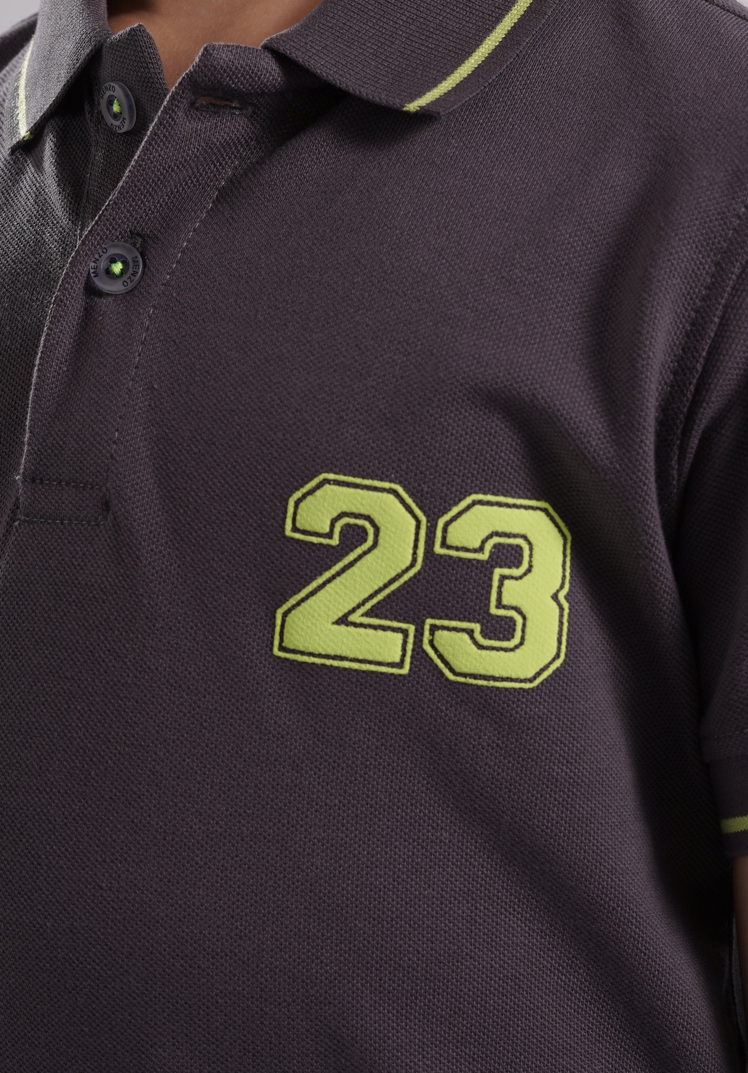 Kids Printed Polo Shirt