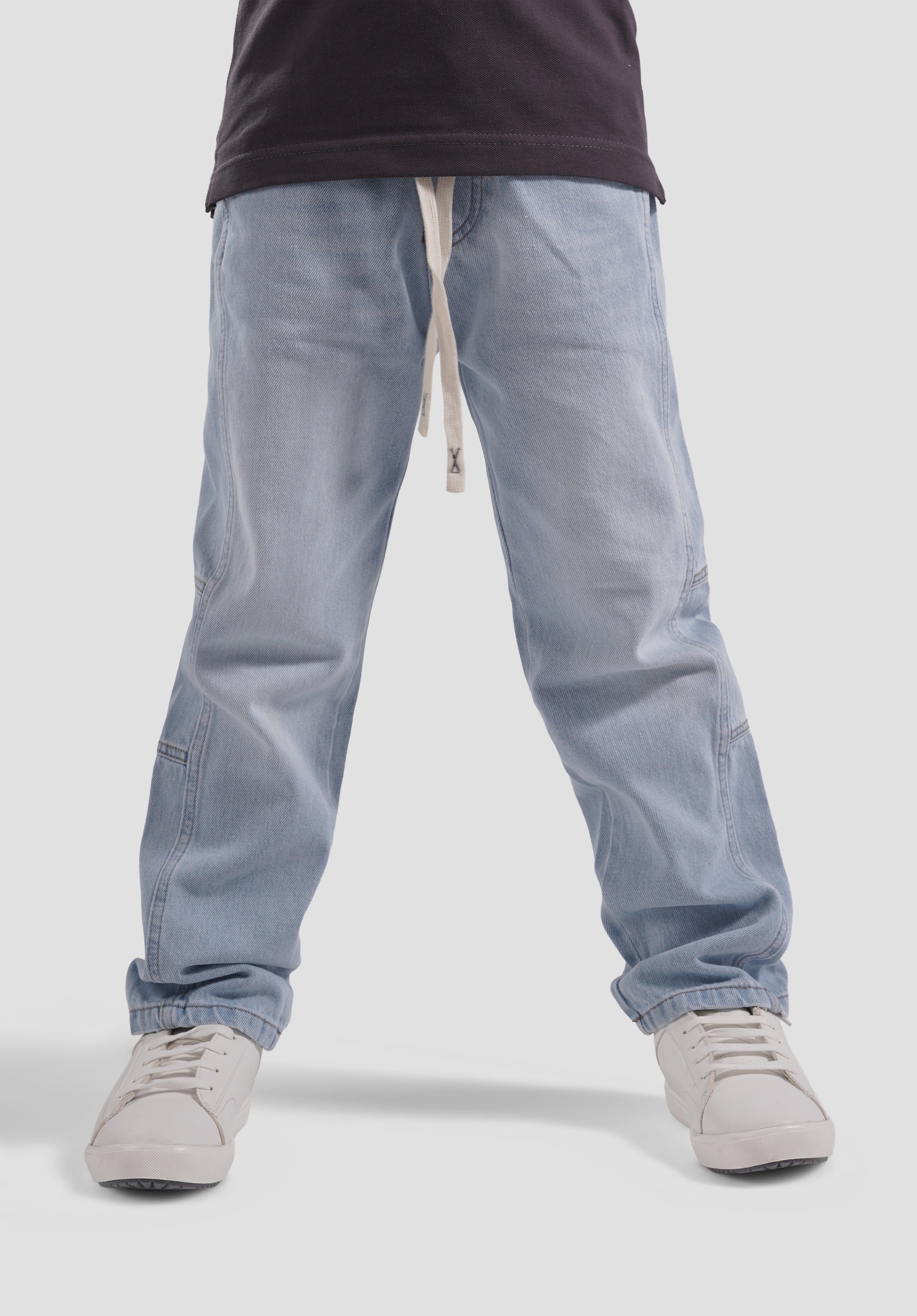 Kids Wide Leg Denim Pant