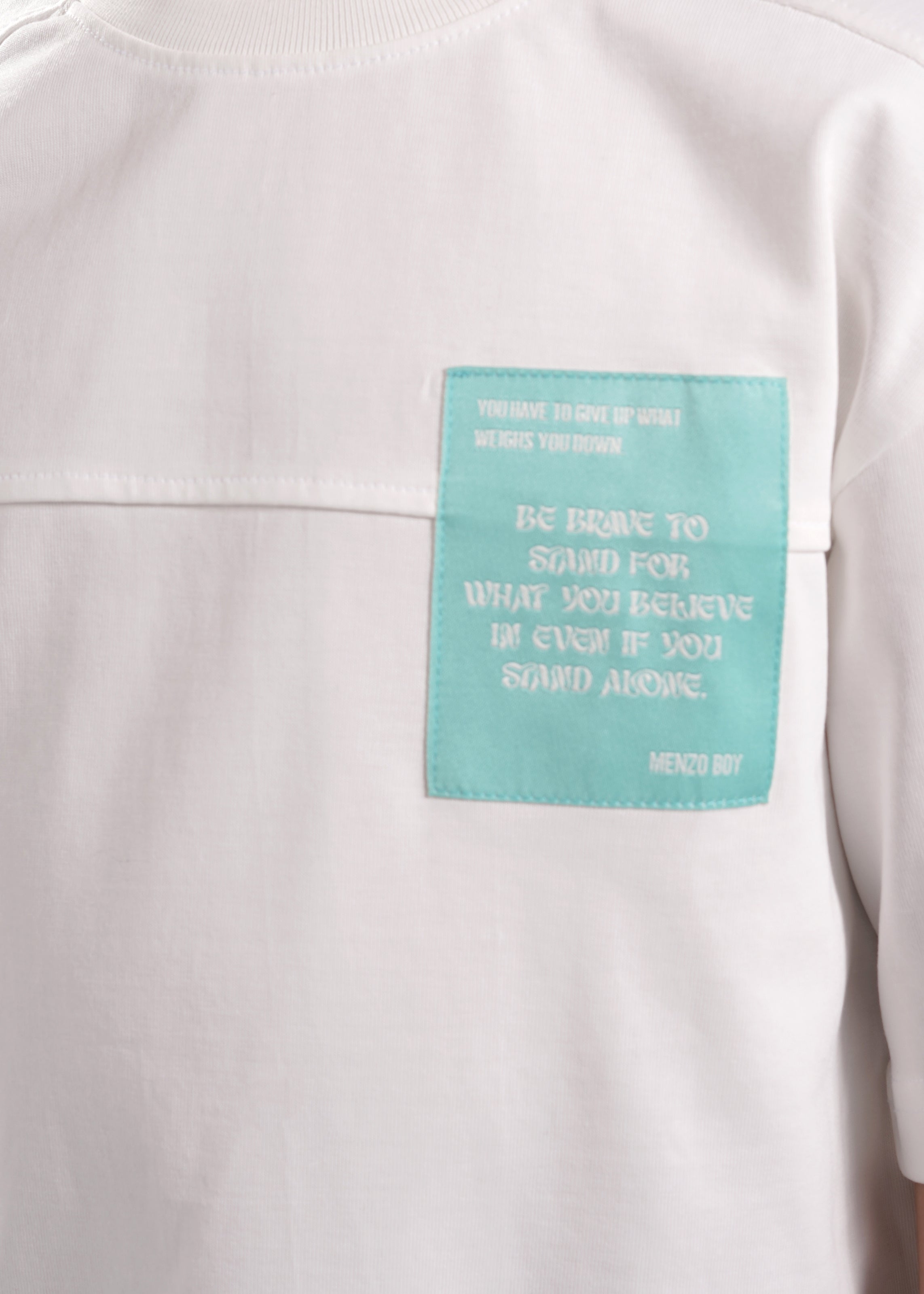 Crew Neck Over Size Printed T-Shirt
