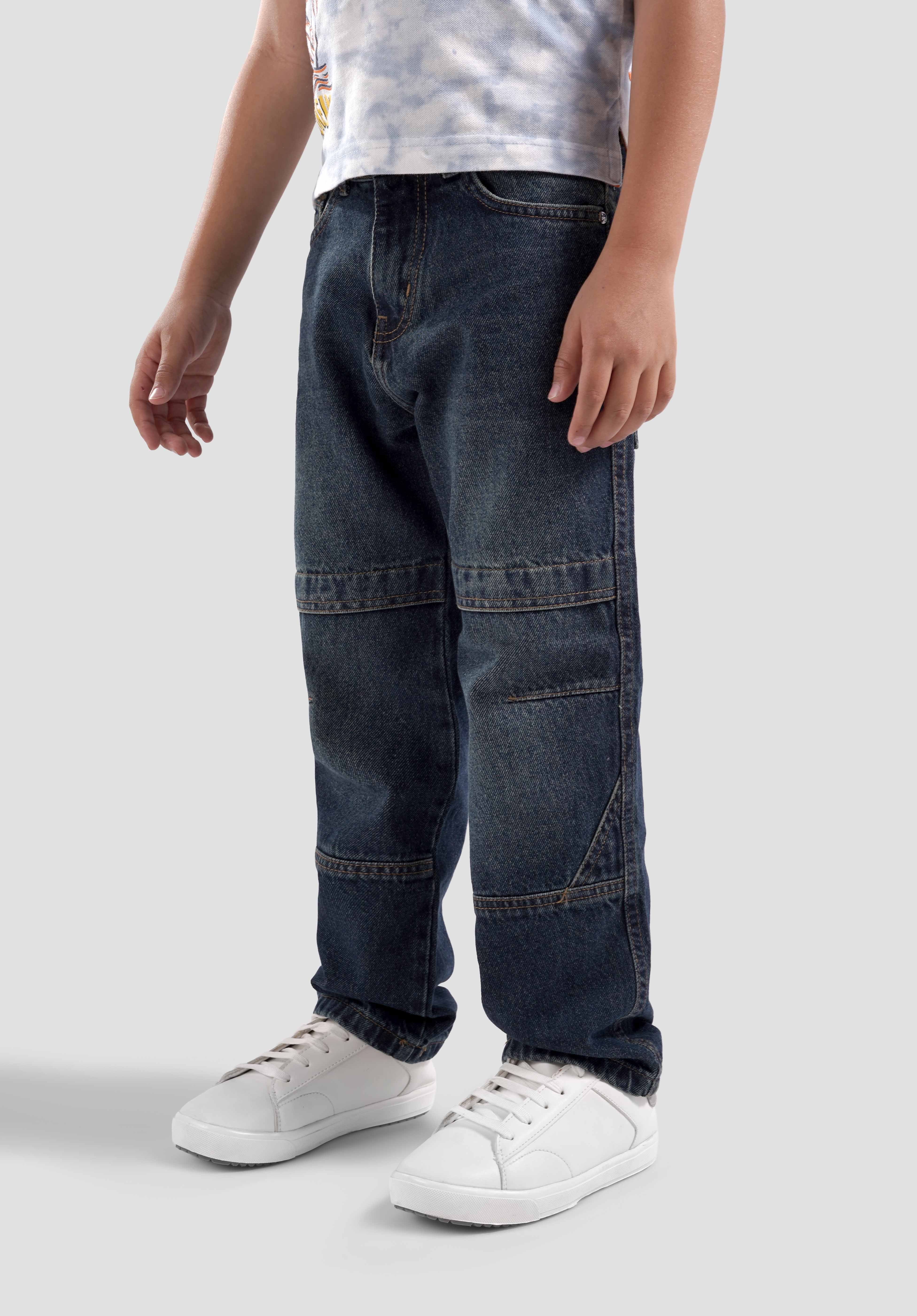 Kids Wide Leg Denim Pant