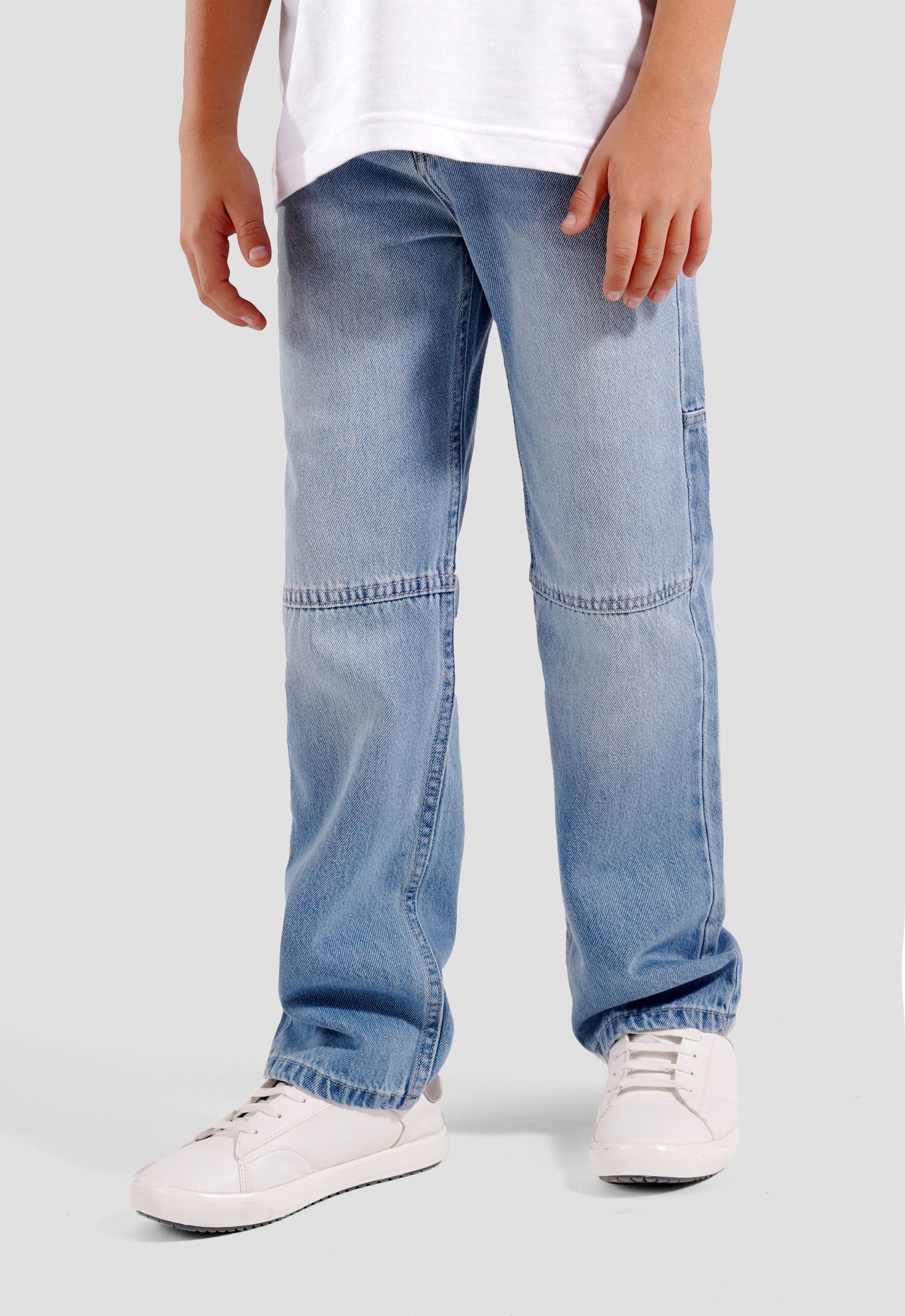 Kids Wide Leg Denim Pant