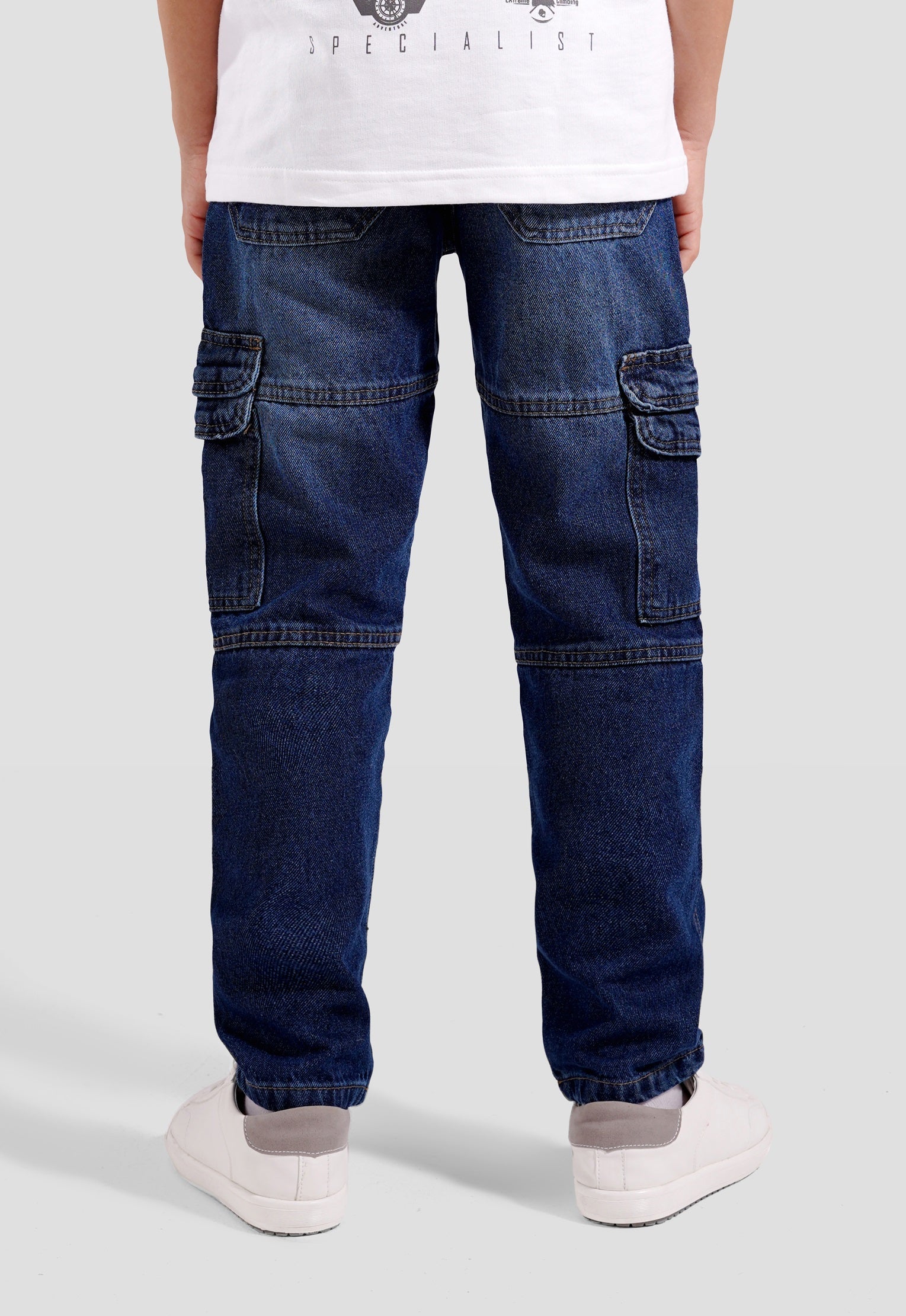 Kids Jogger Fit Denim Pant