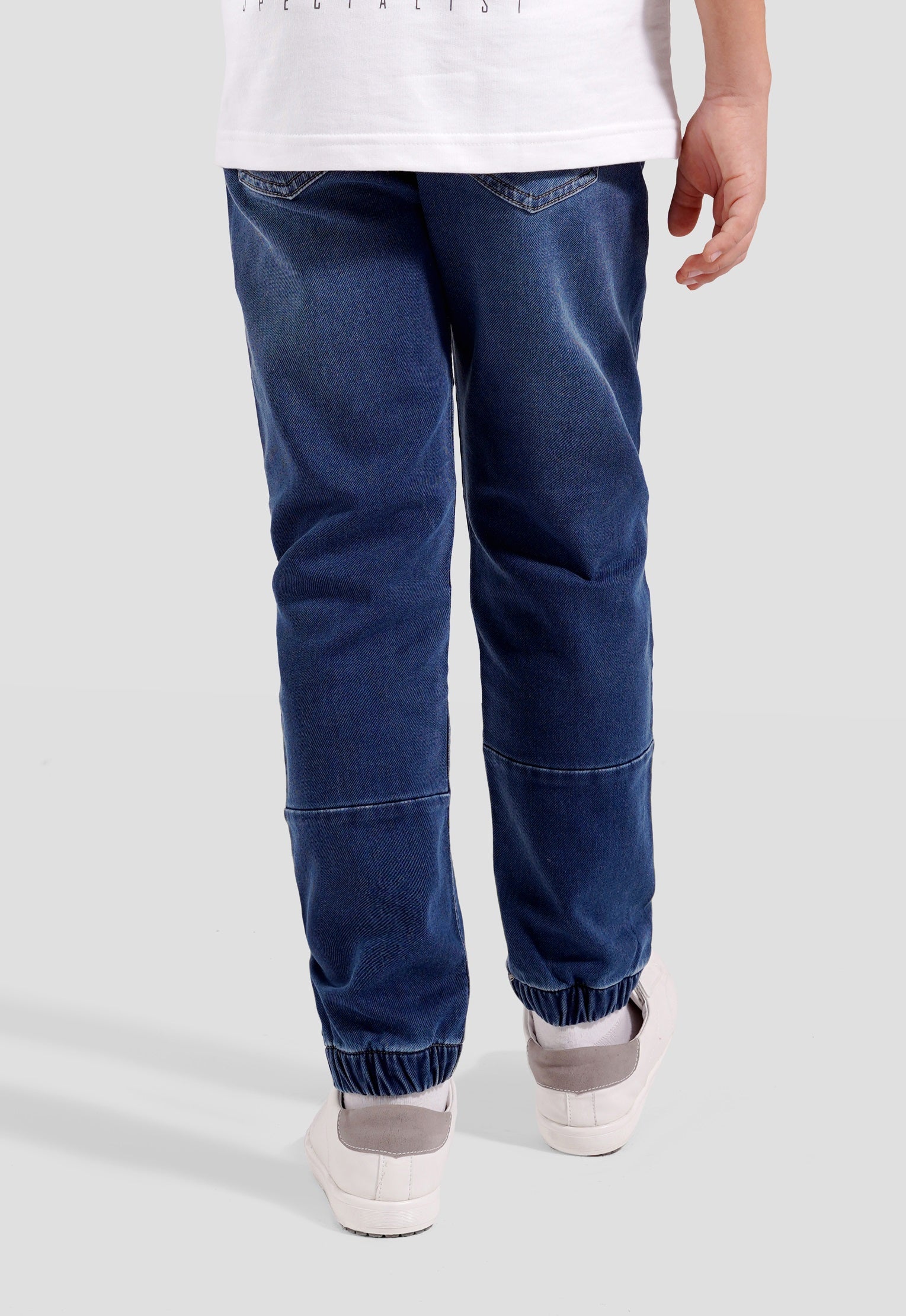 Kids Jogger Fit Denim Pant