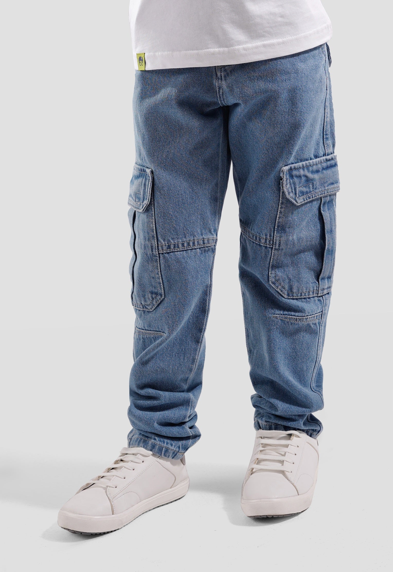 Kids Jogger Fit Denim Pant
