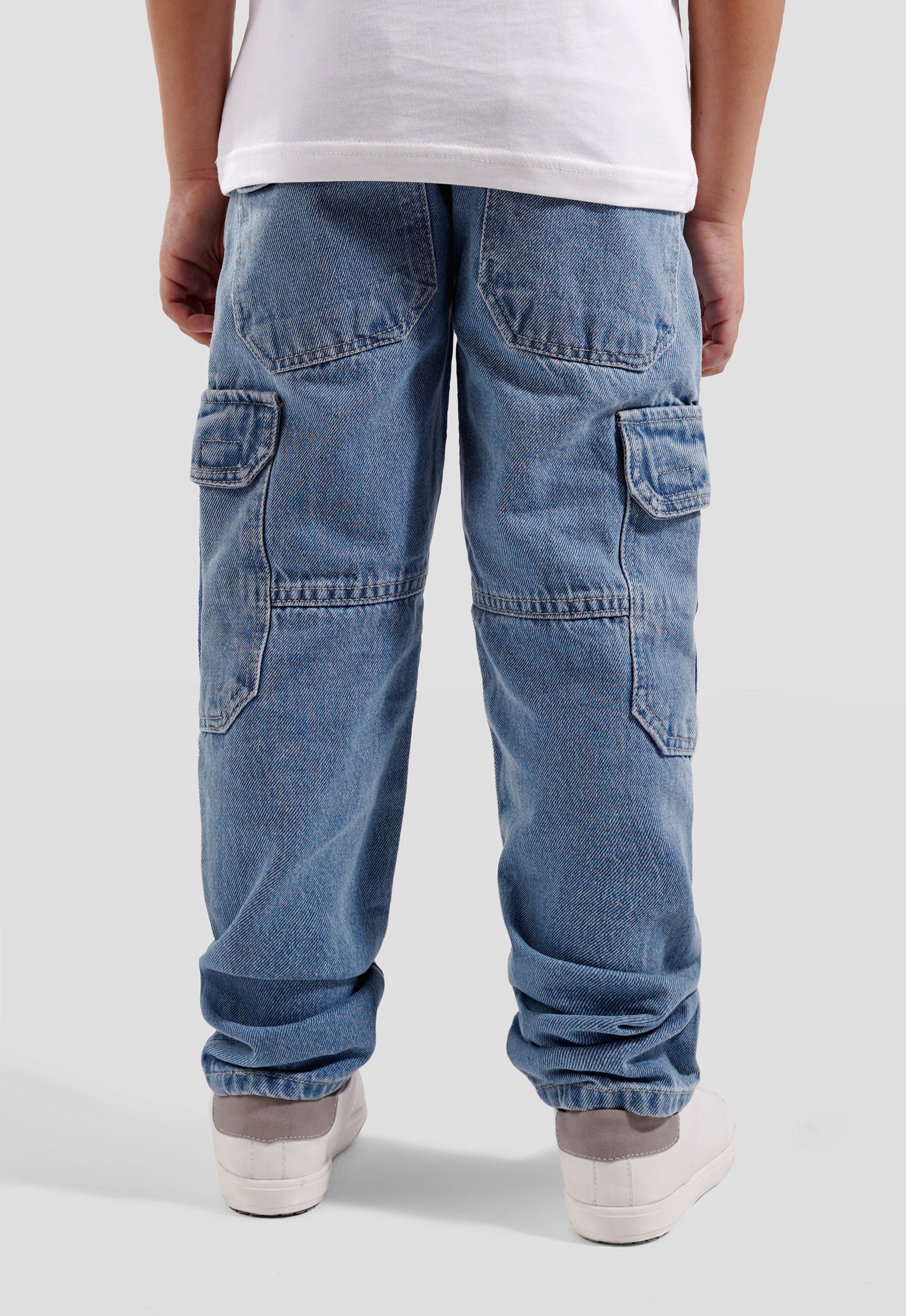 Kids Jogger Fit Denim Pant