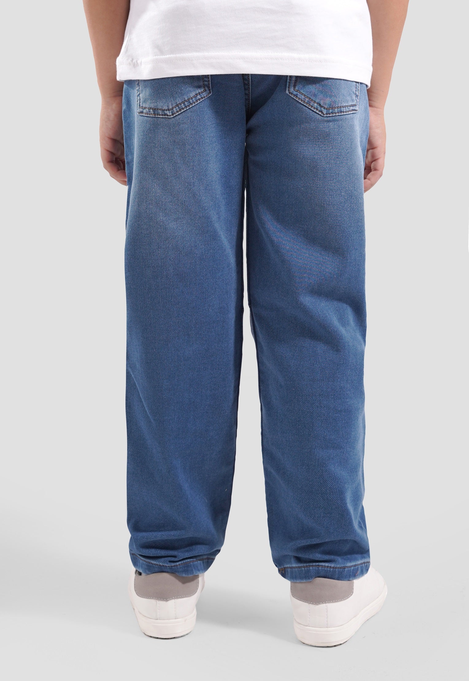 Kids Wide Leg Denim Pant