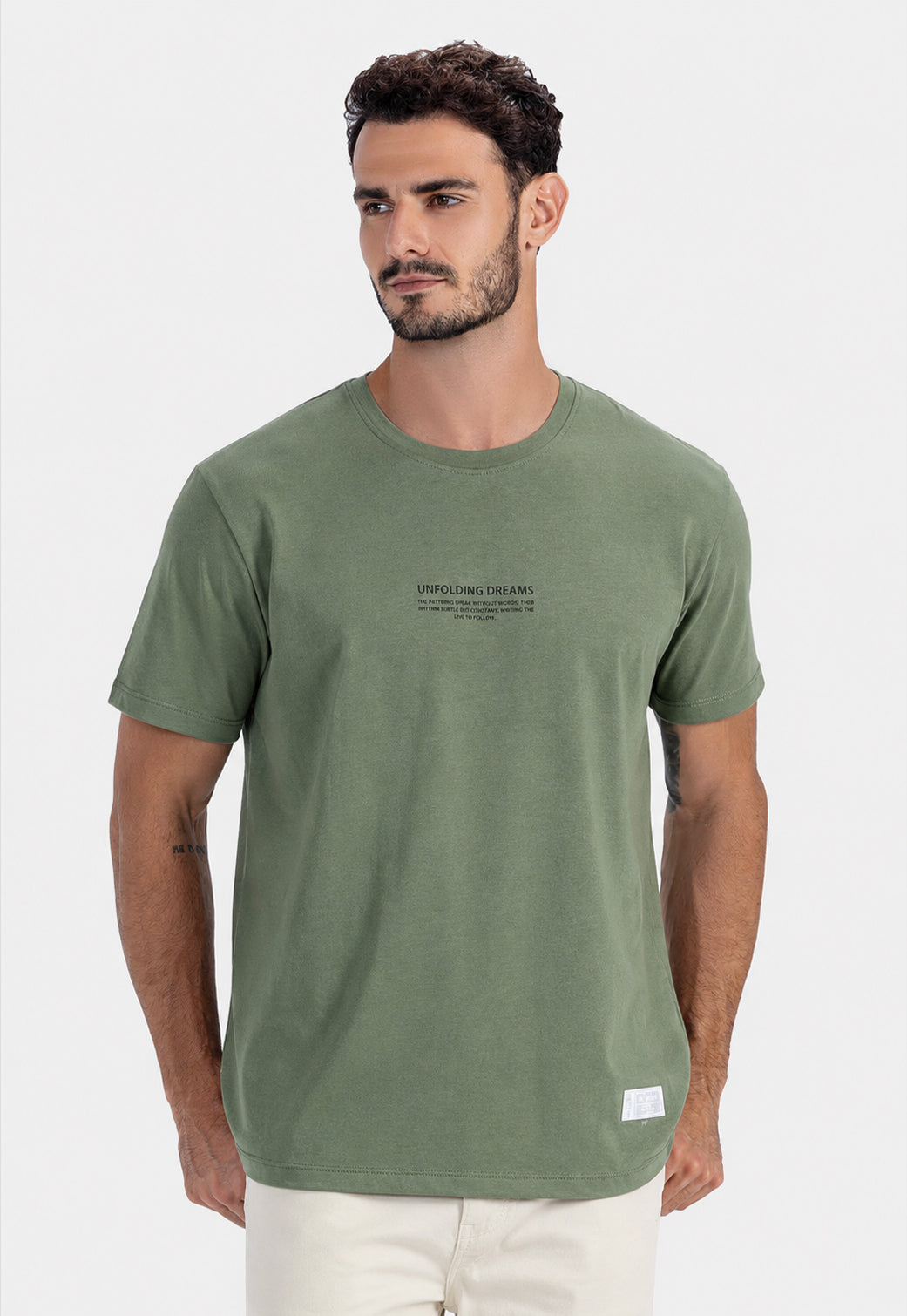 Crew Neck Printed T-shirt