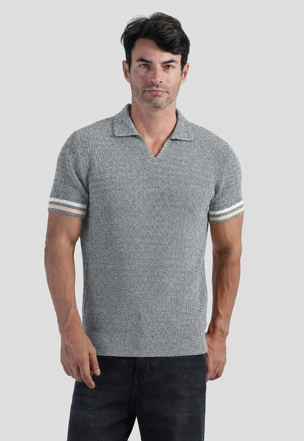 Knitted Polo Shirt