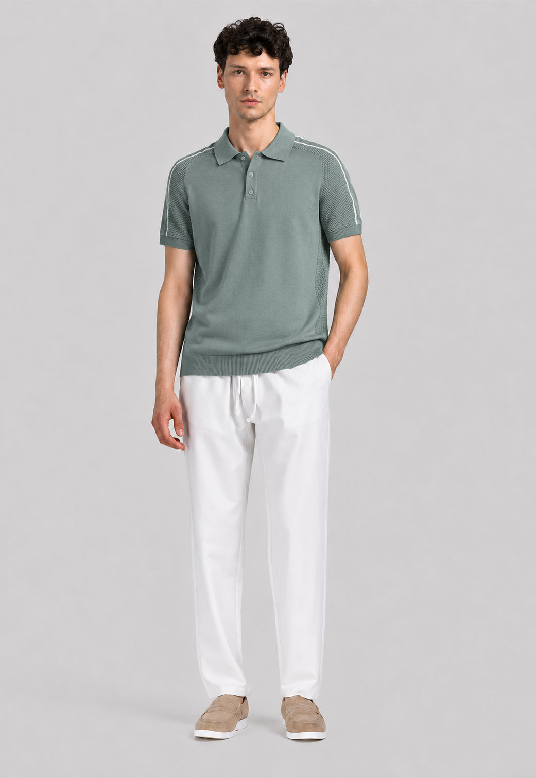 kintted polo