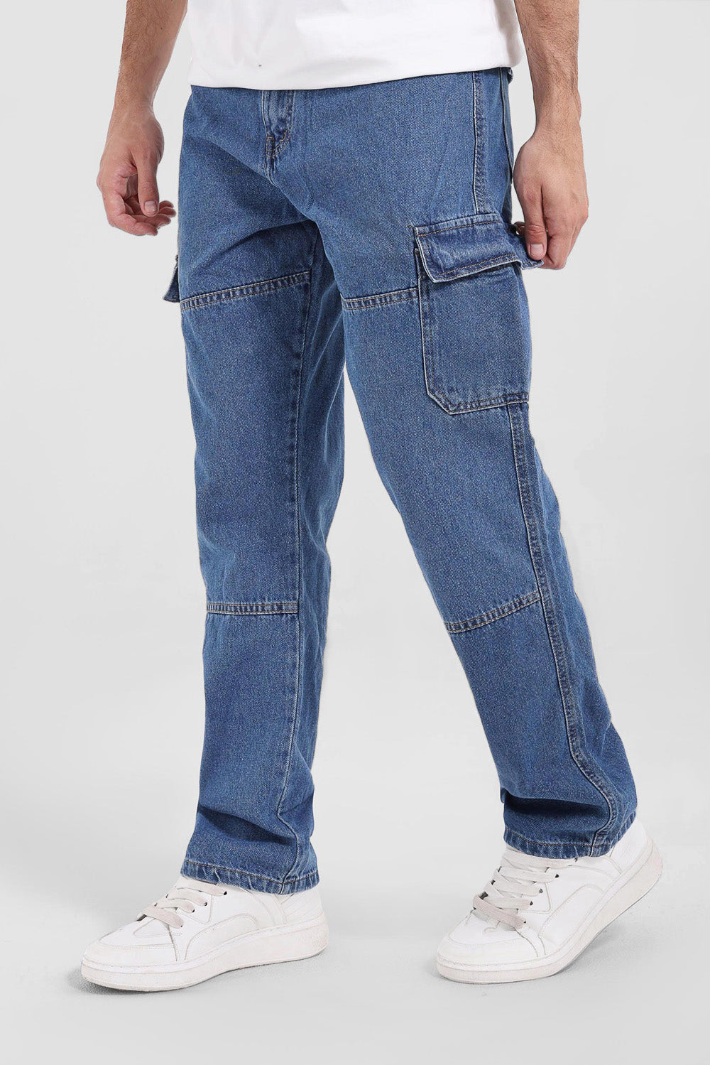 Wide Leg Denim Pant