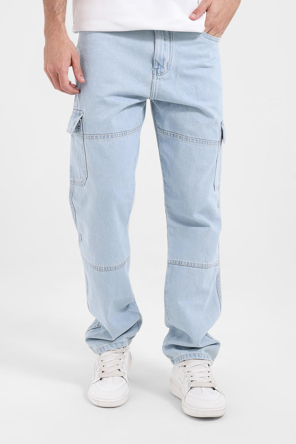 Wide Leg Denim Pant