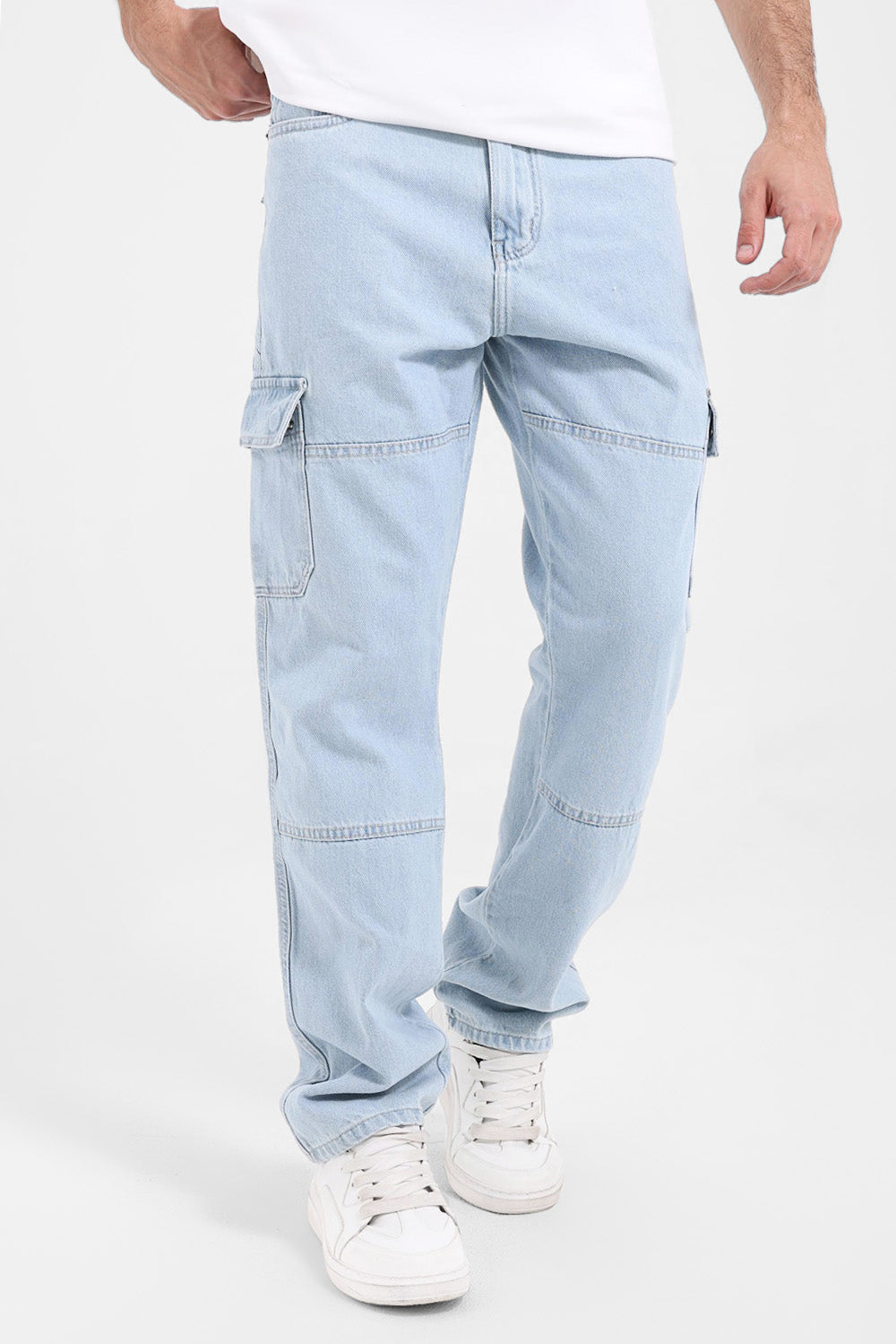 Wide Leg Denim Pant
