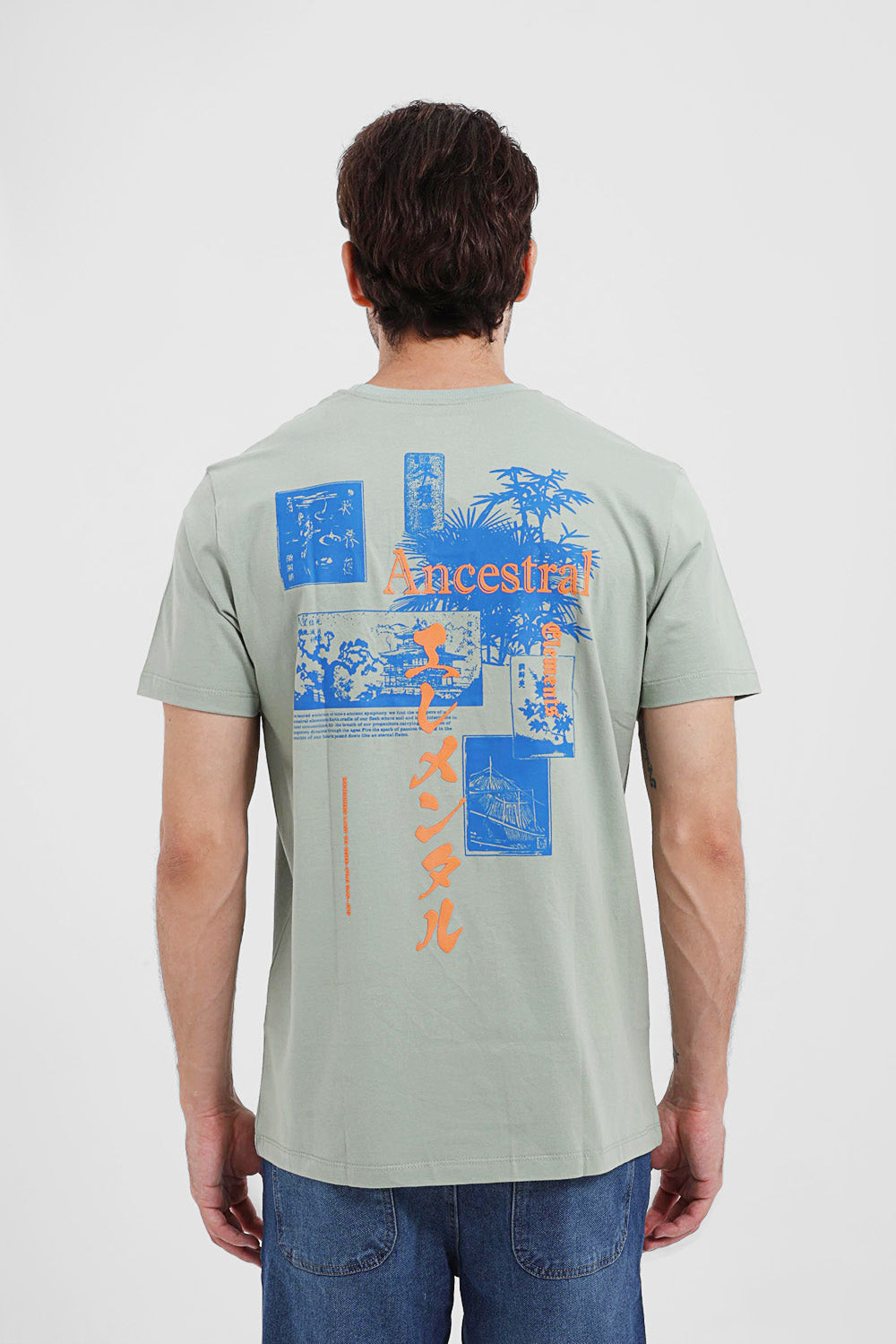 Crew Neck Printed T-shirt