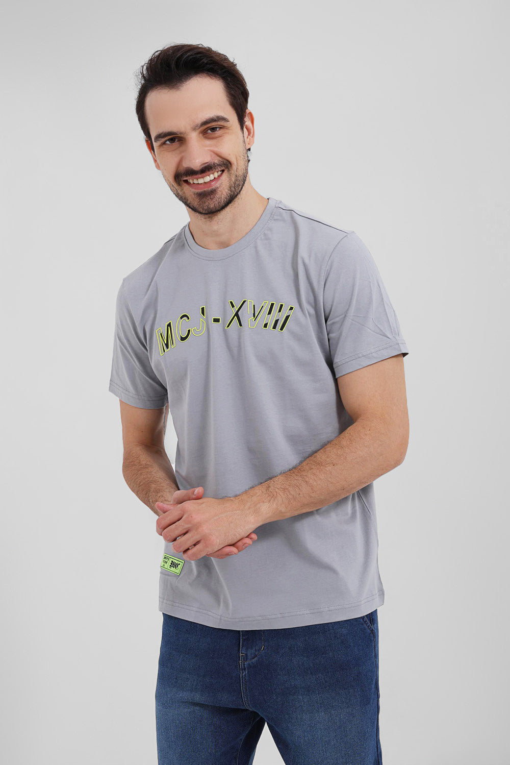 Crew Neck Printed T-shirt