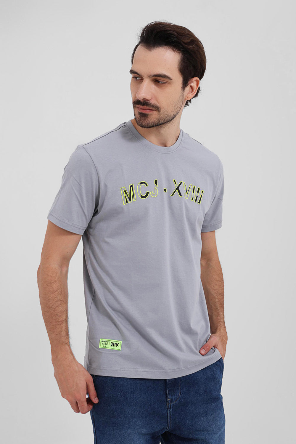 Crew Neck Printed T-shirt