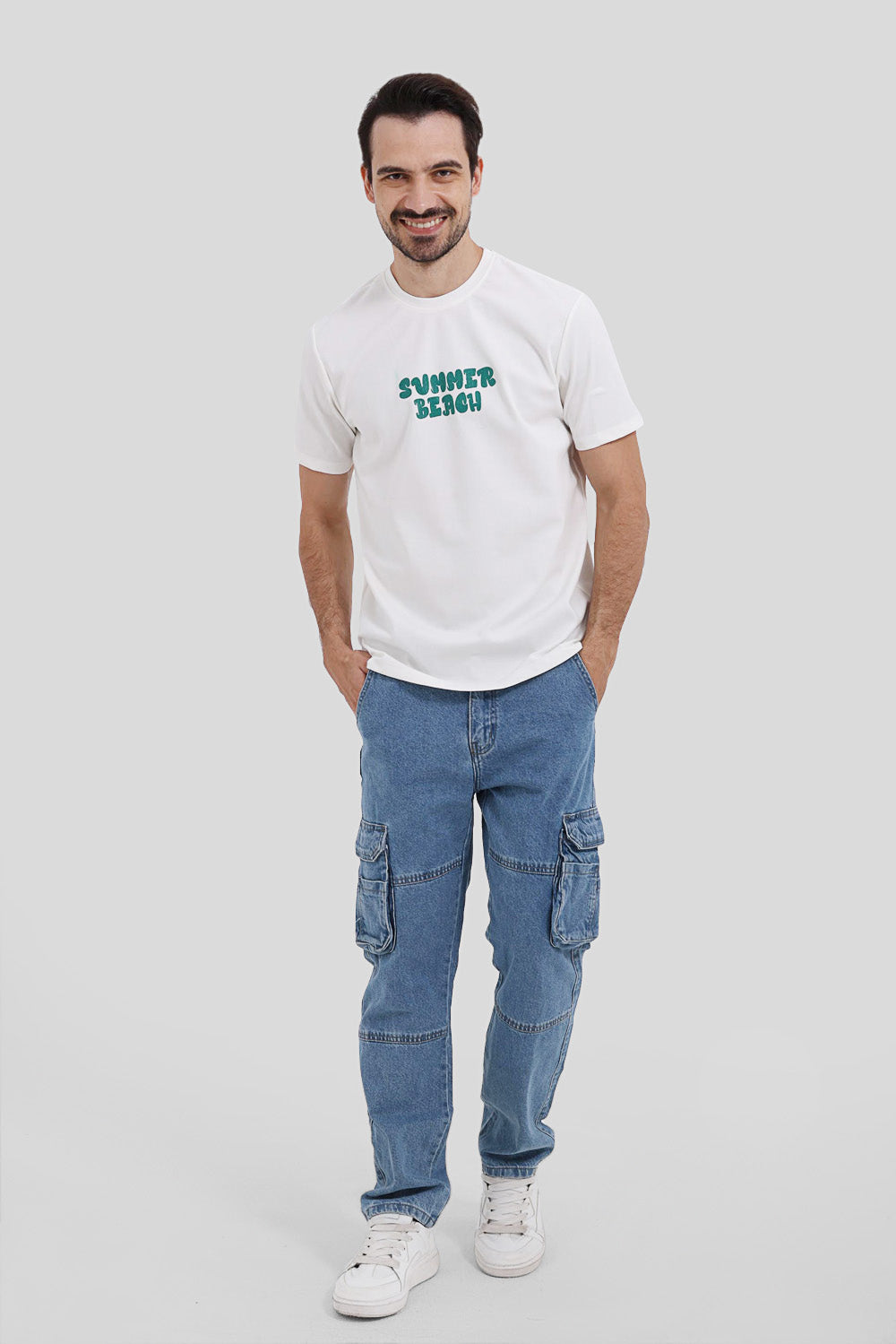 Crew Neck Printed T-shirt