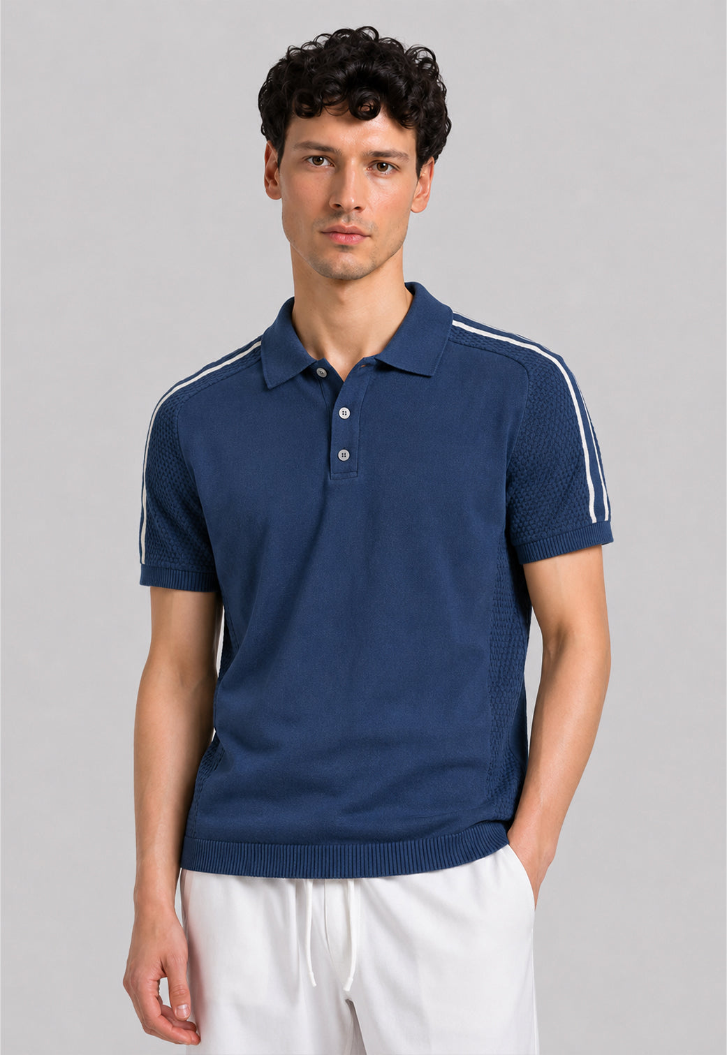 kintted polo