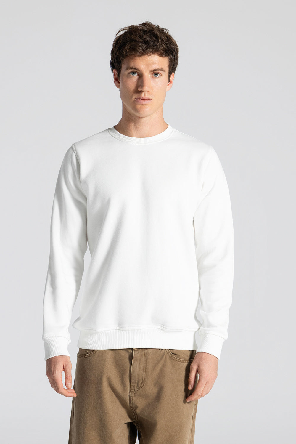 Basic Crew Neck Sweatshirt