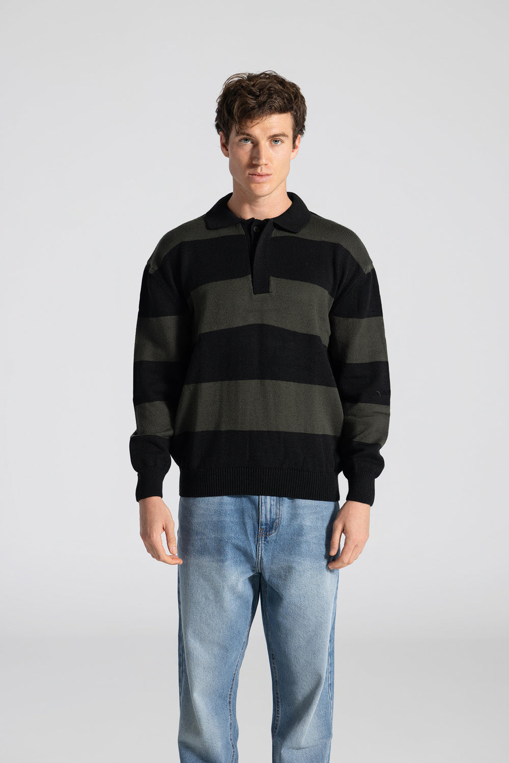 Casual Striped Pullover