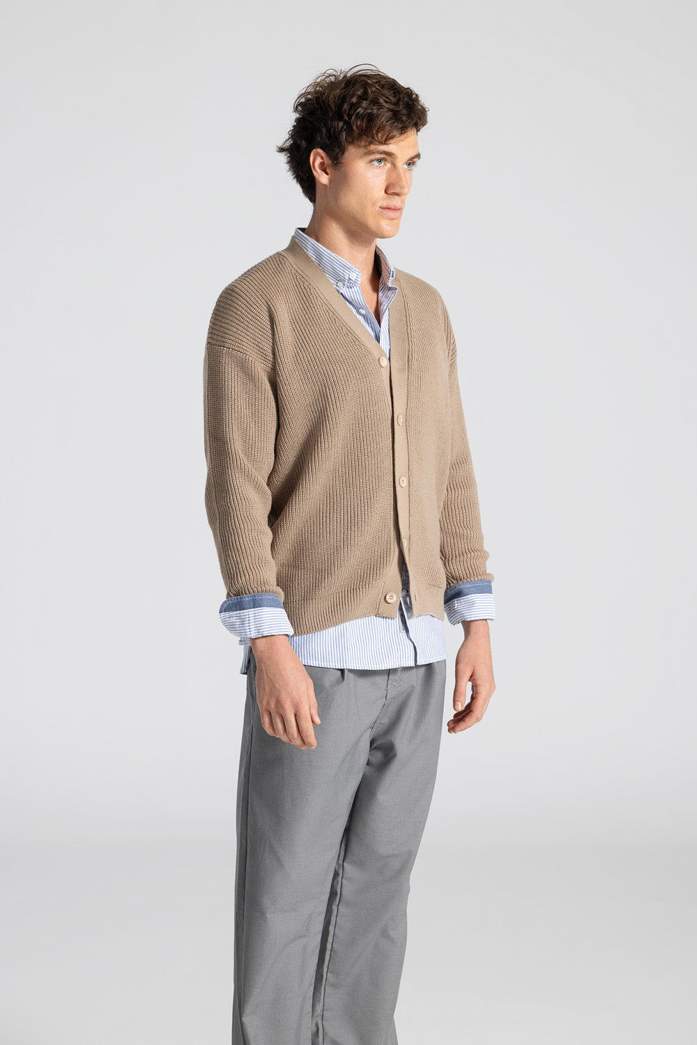 Box Fit Knitwear Cardigan Pullover