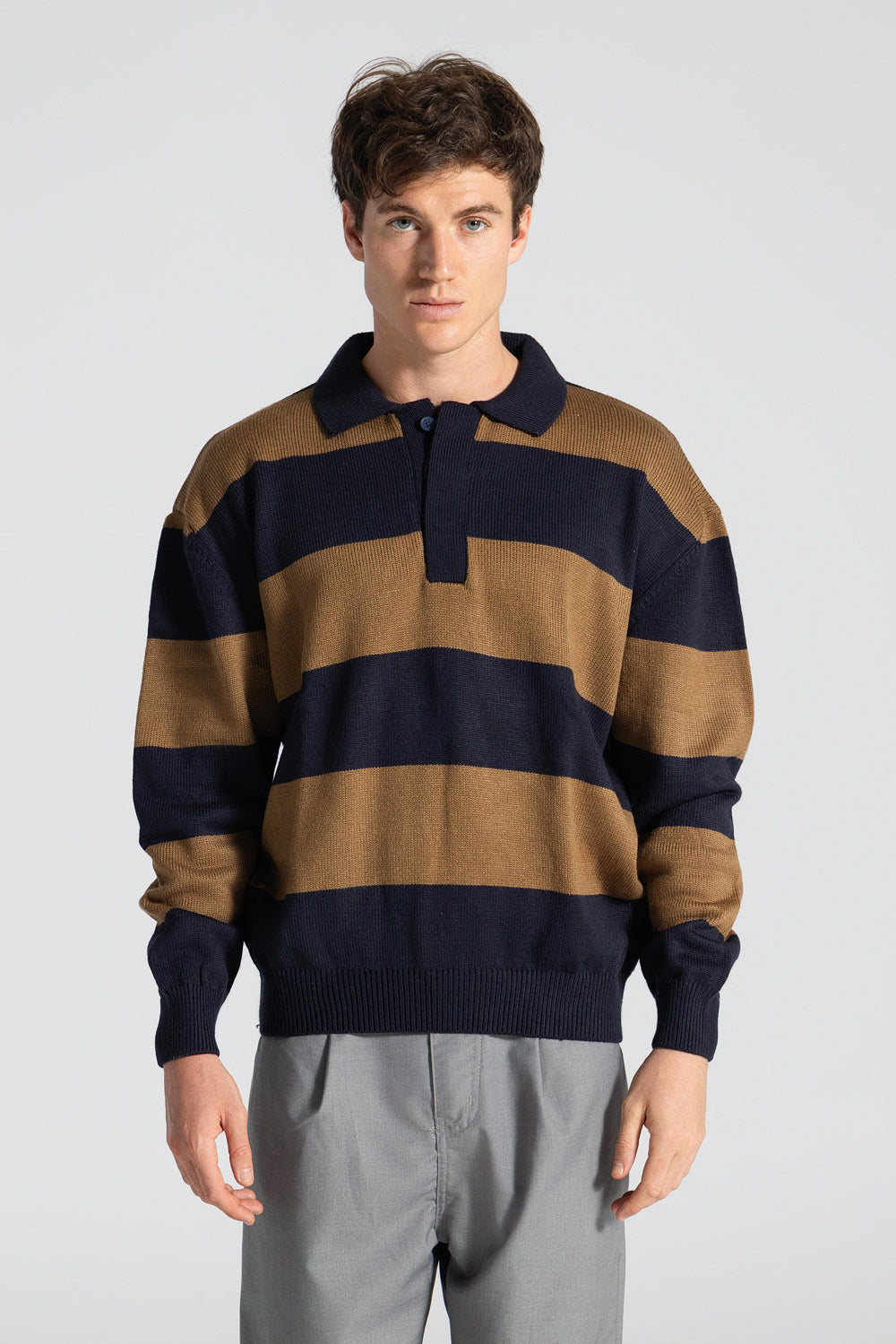Casual Striped Pullover