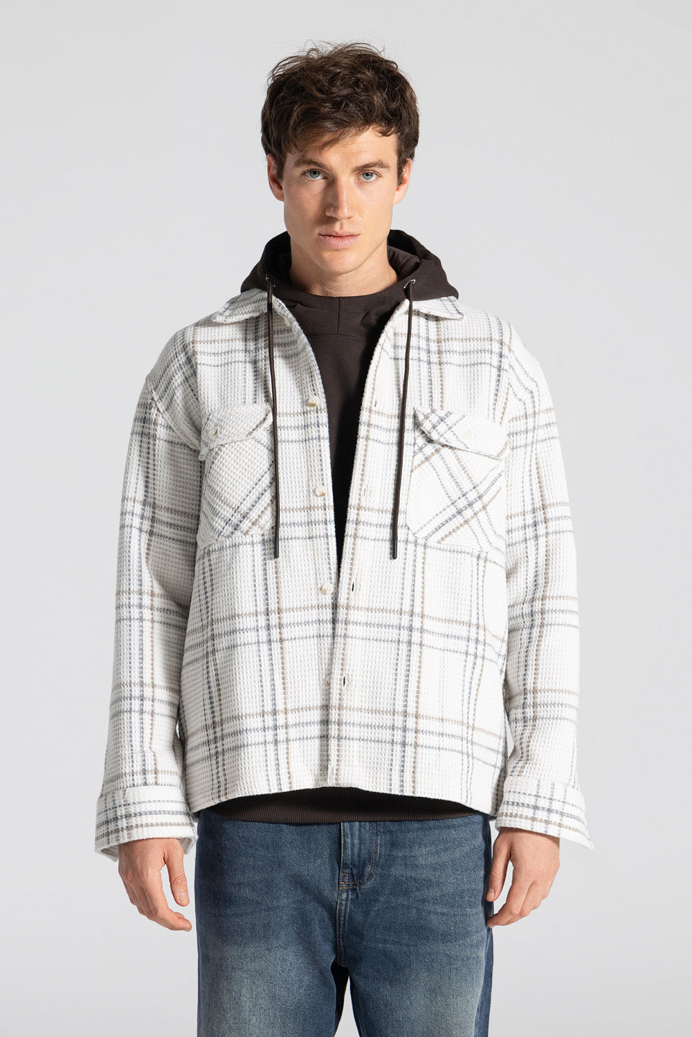Relaxed Checked Over Shirt