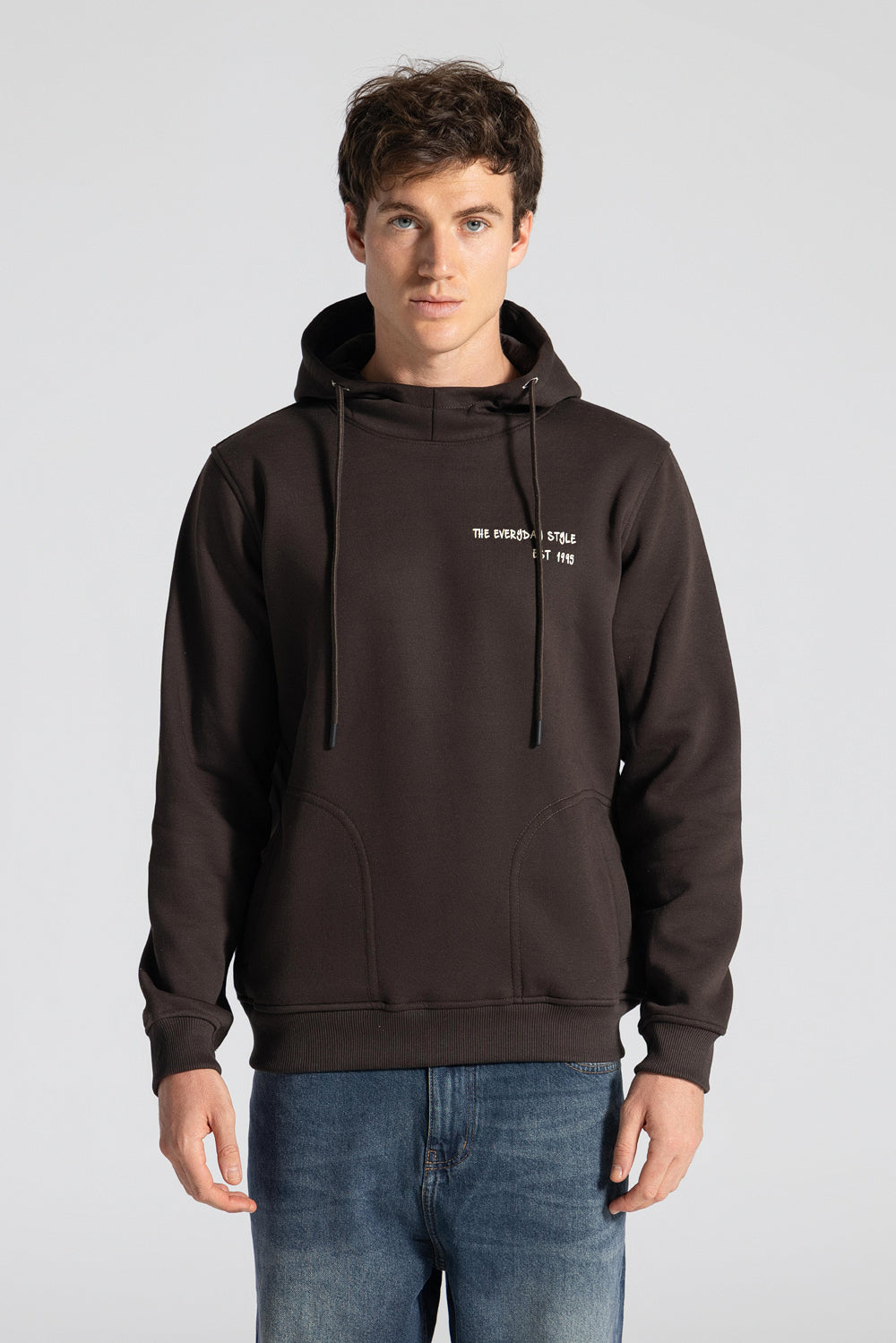 Printed Hoodie Sweatshirt