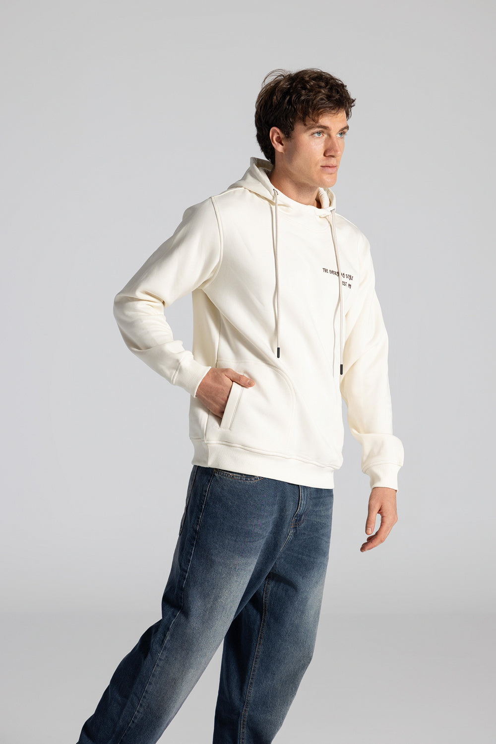 Printed Hoodie Sweatshirt