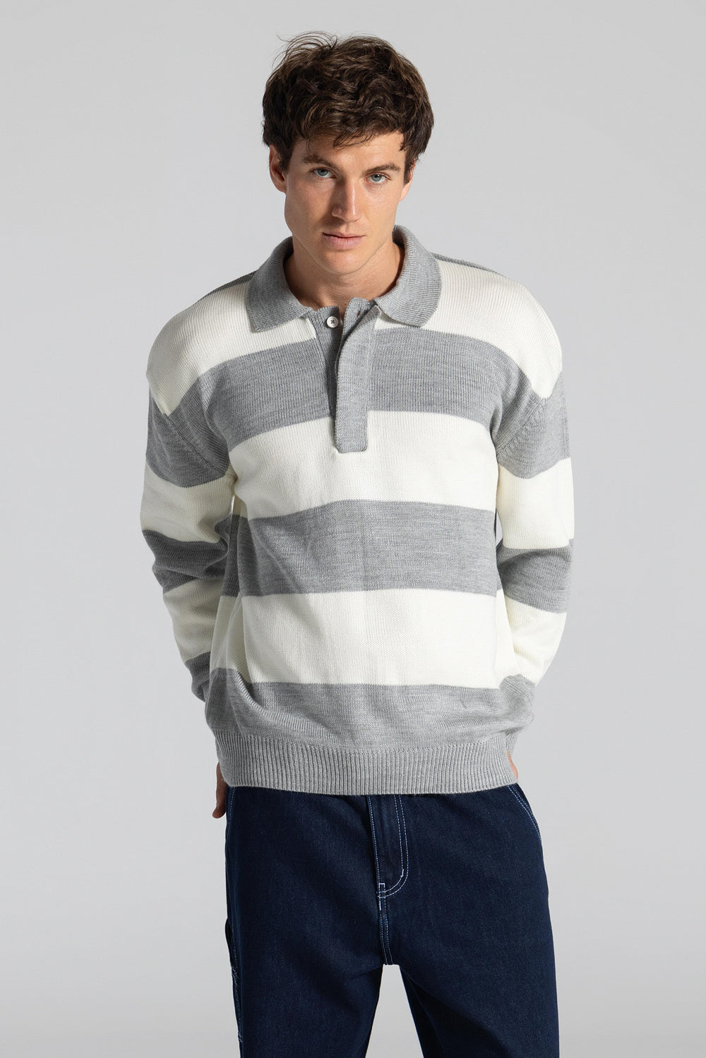 Casual Striped Pullover