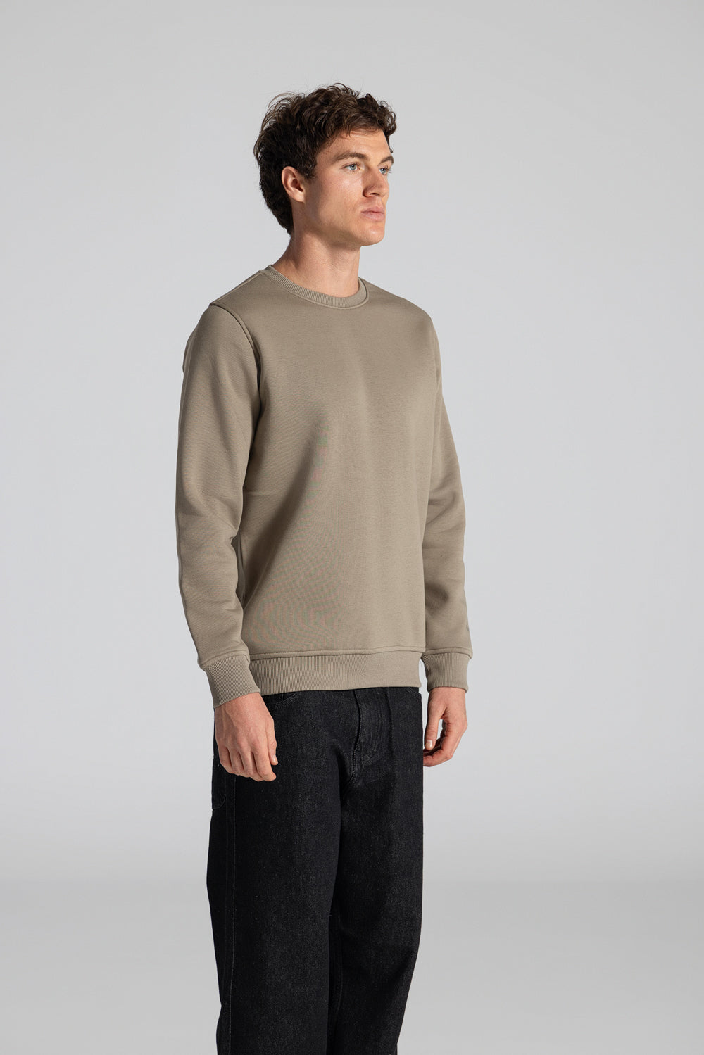 Basic Crew Neck Sweatshirt