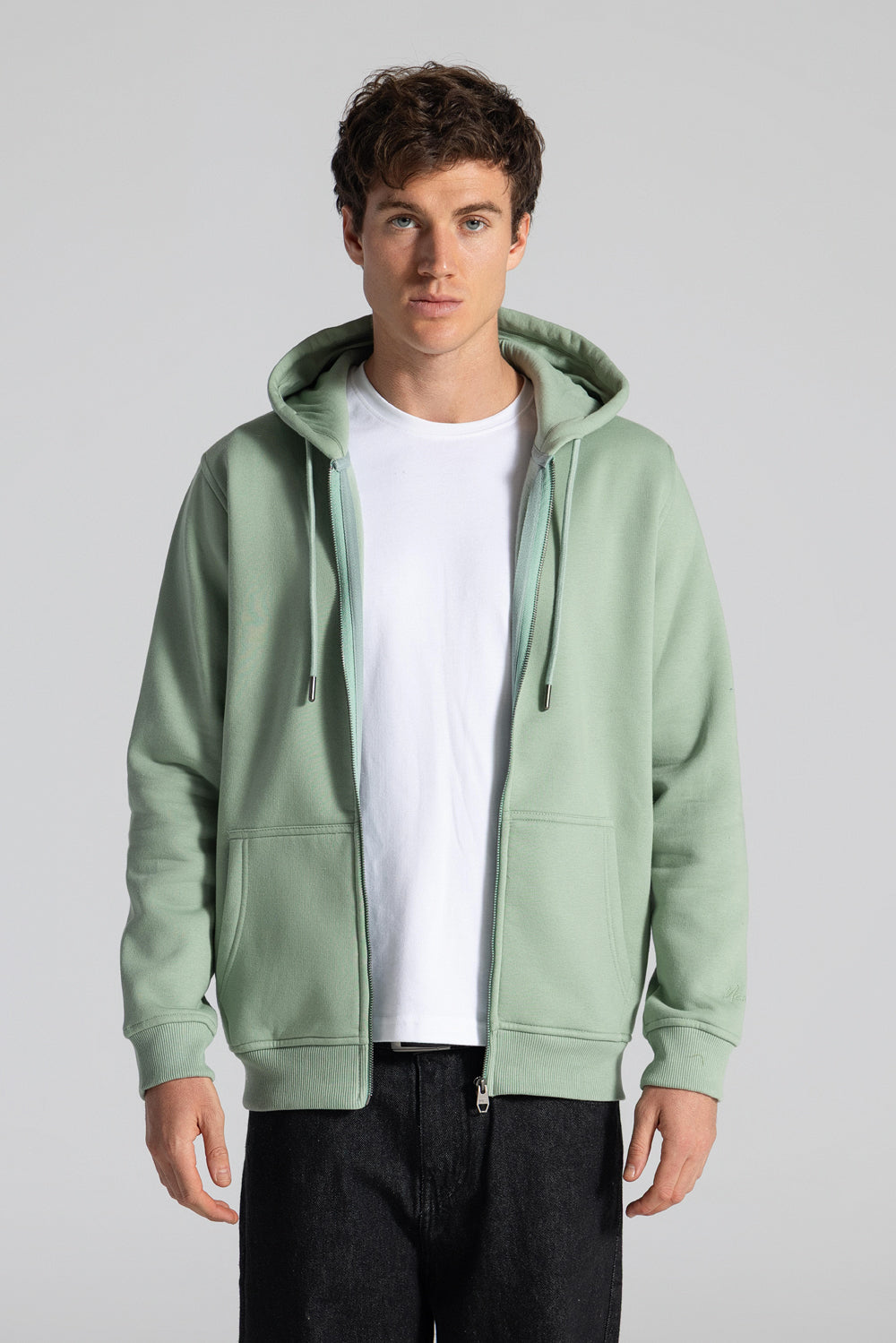 Basic Full Zipper Sweatshirt