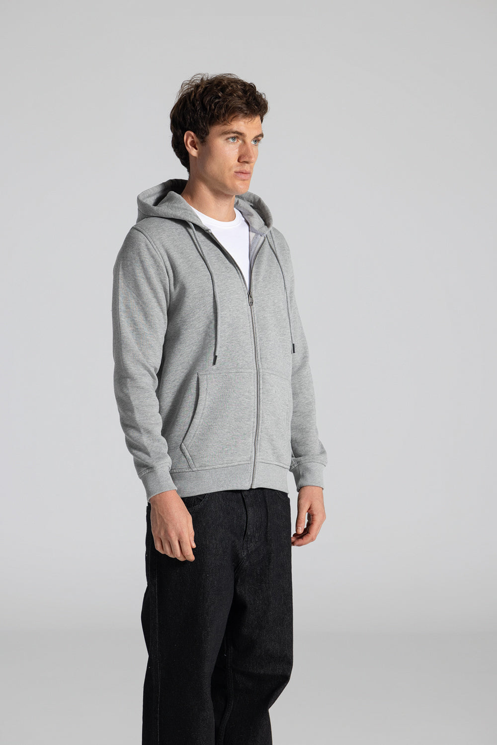 Basic Full Zipper Sweatshirt