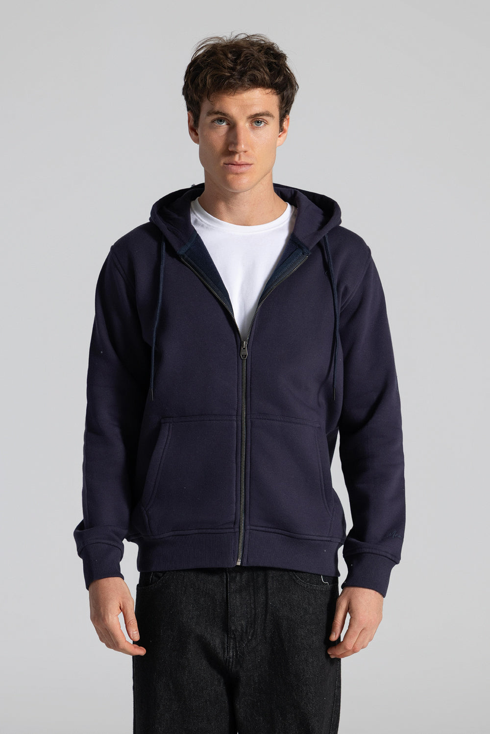 Basic Full Zipper Sweatshirt
