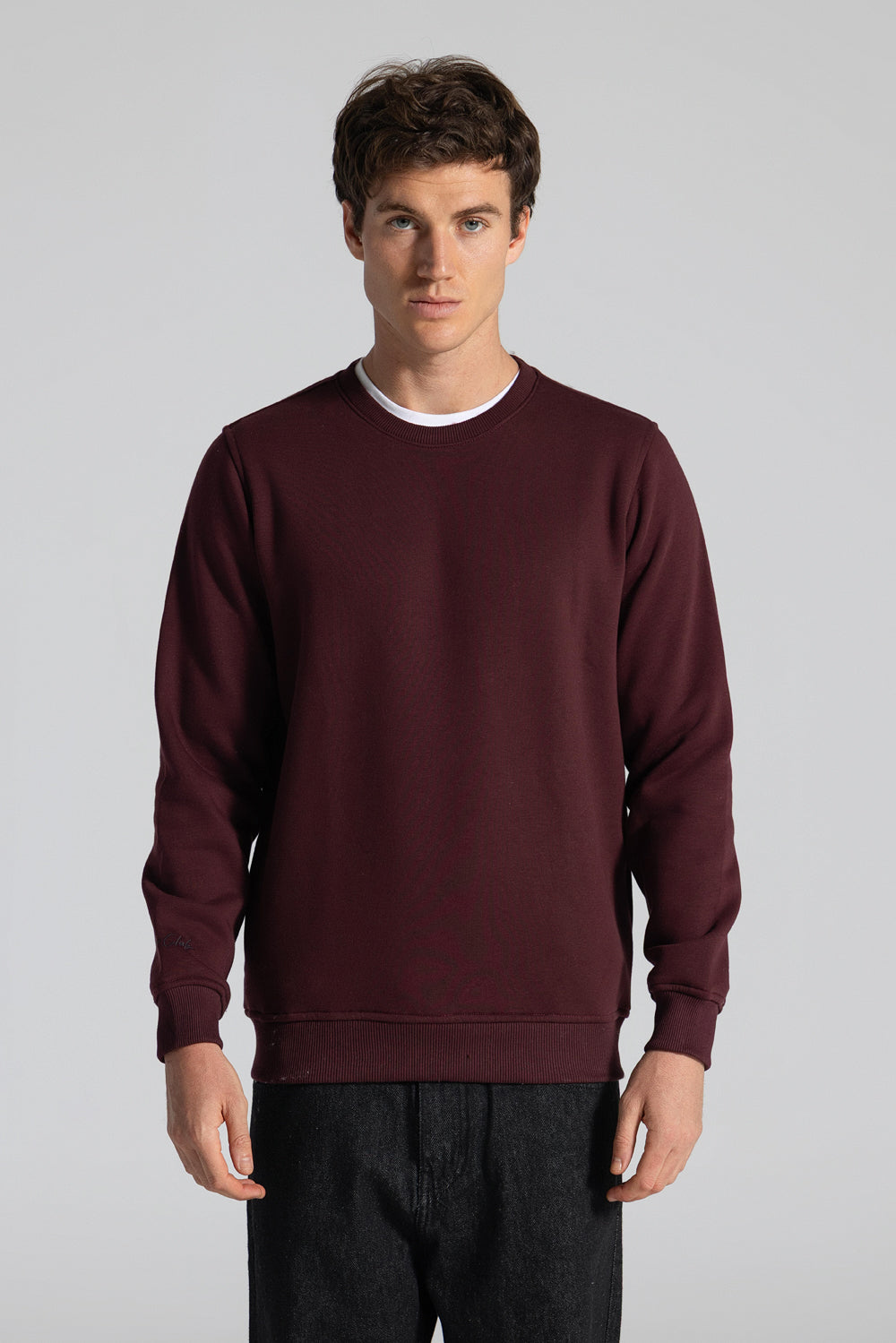 Basic Crew Neck Sweatshirt