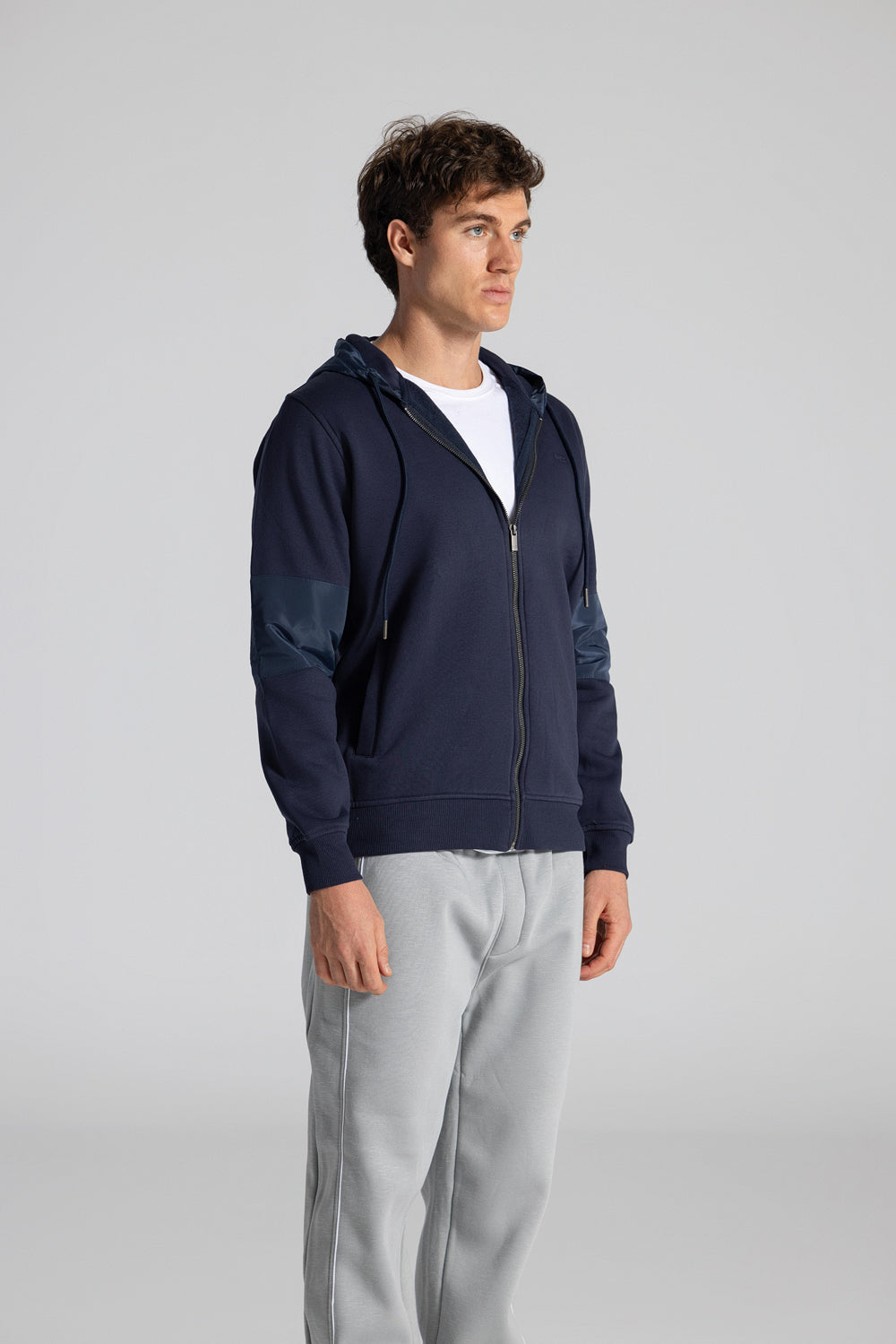 Full Zipper Hoodie Sweatshirt