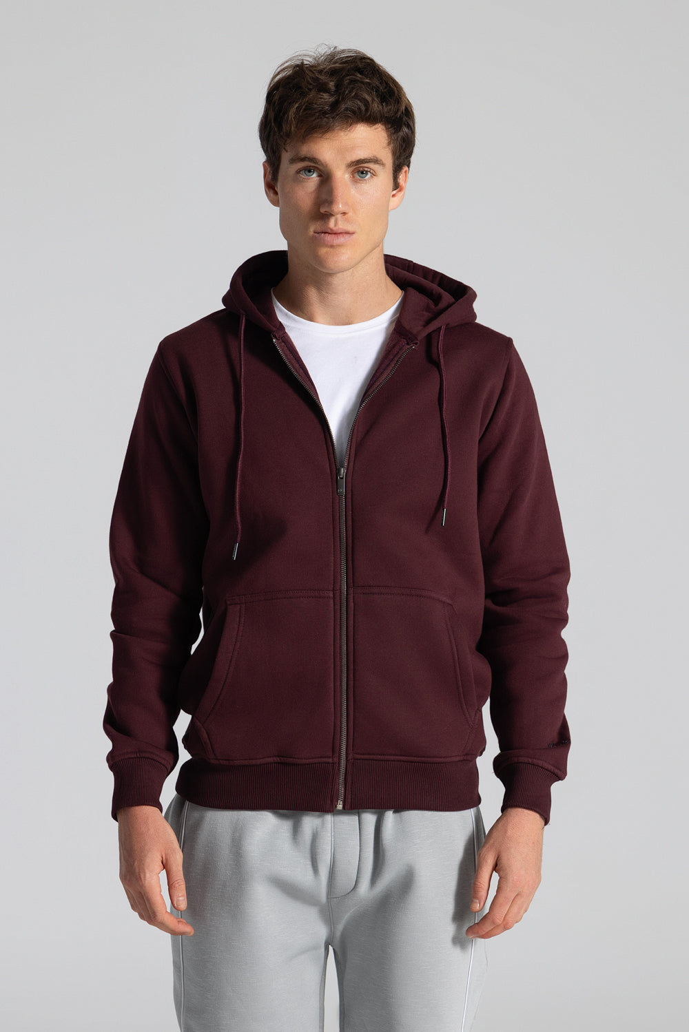 Basic Full Zipper Sweatshirt
