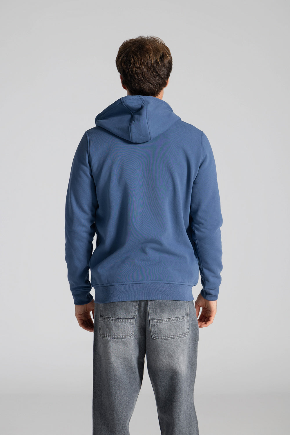 Basic Full Zipper Hoodie Sweatshirt