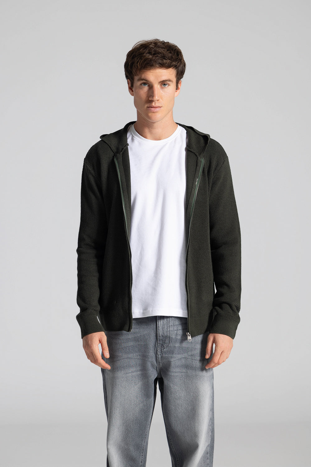 Full Zipper Hoodie Pullover